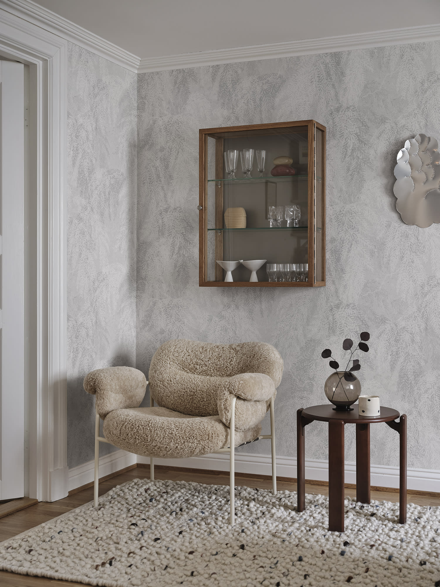 Sandberg Ceder Behang S10365 - Gray