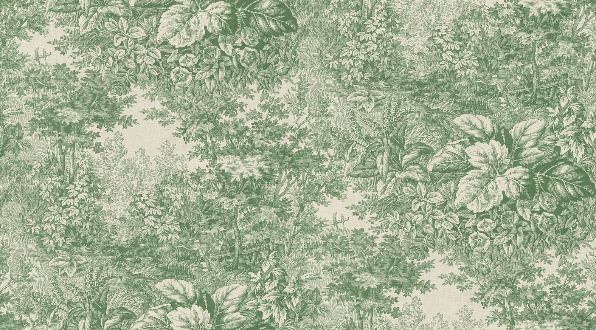 Sandberg Forest Toile Behang S10403 - Green