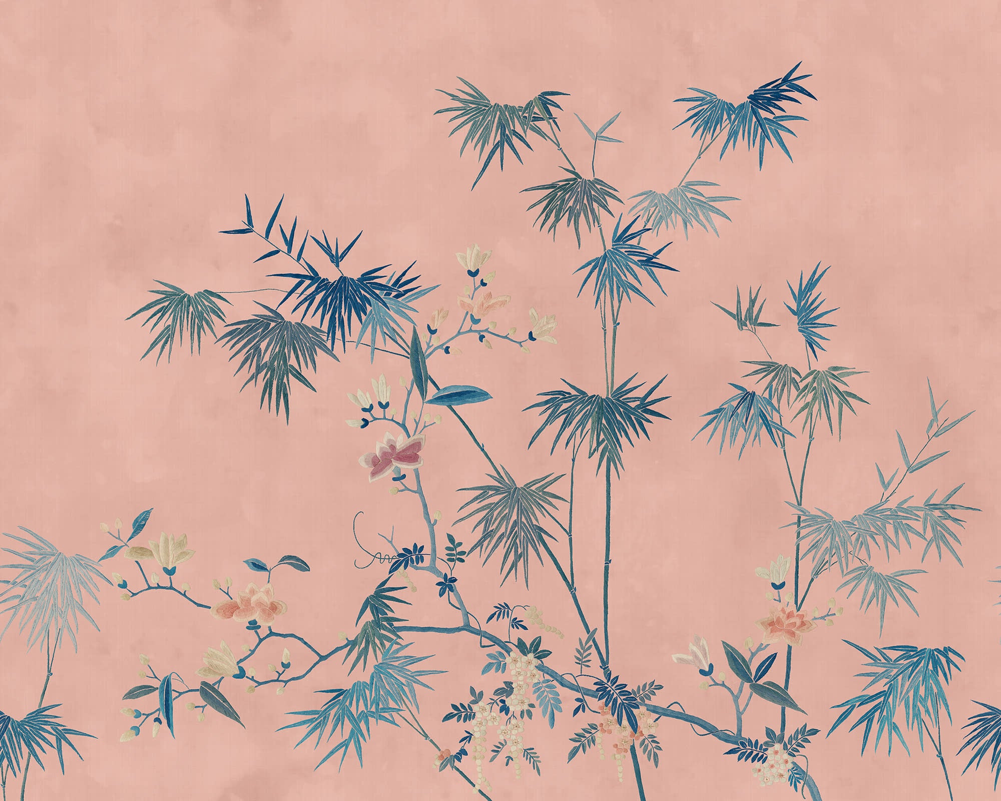 Sandberg Bamboo Grove Behang S10422 - Pink