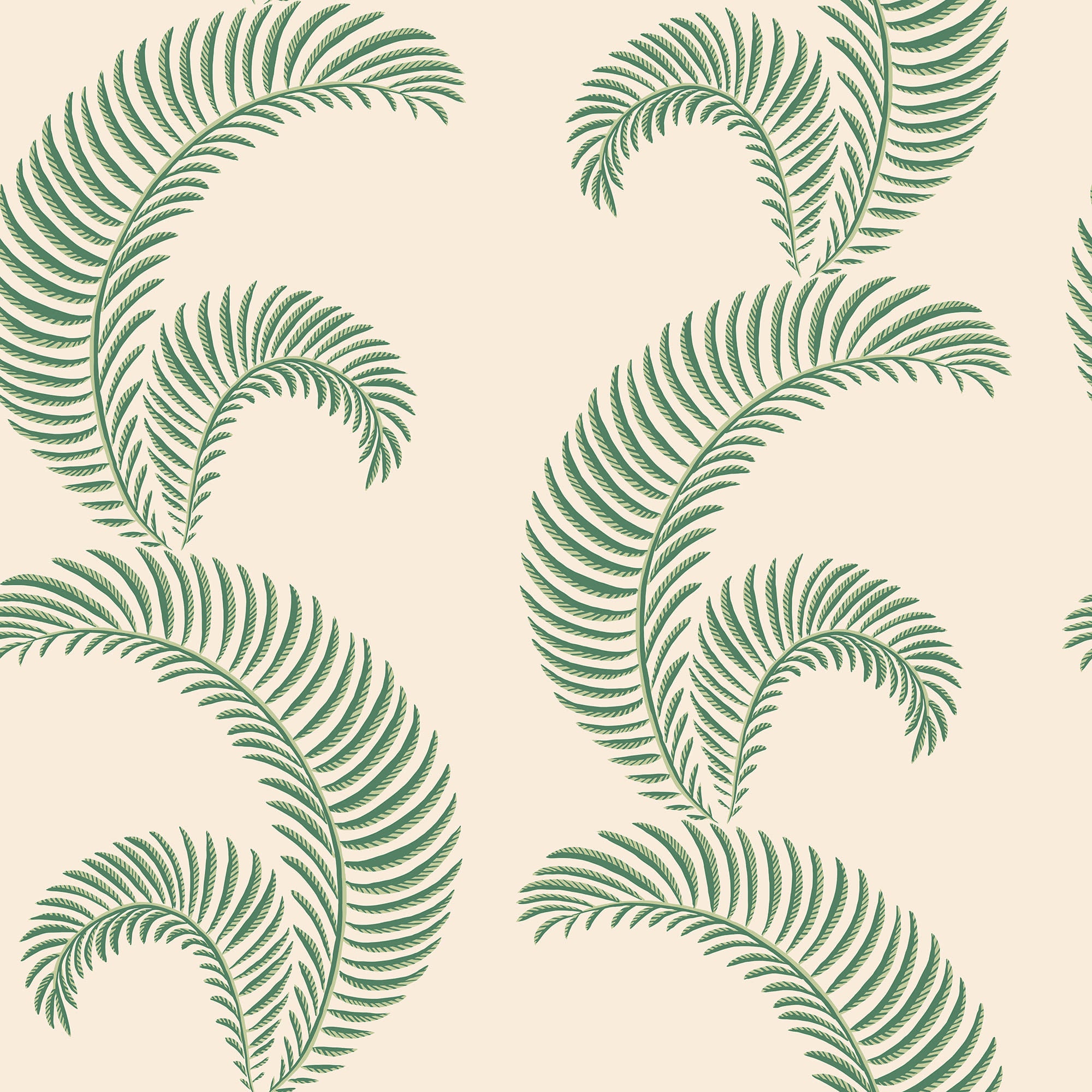 Sandberg Jasmine Behang S10439 - Garden Green