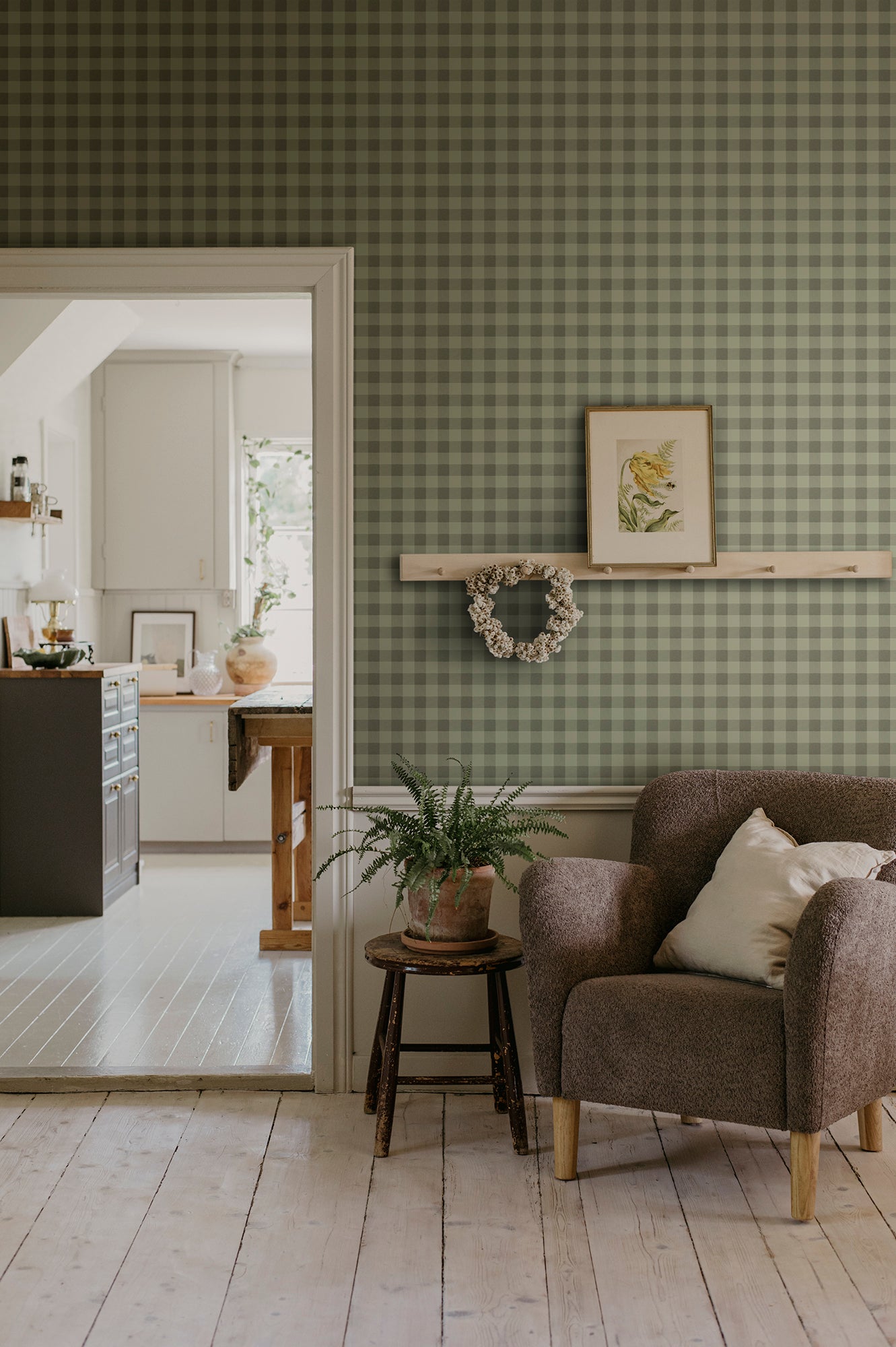 Sandberg Harry Behang S10504 - Forest Green