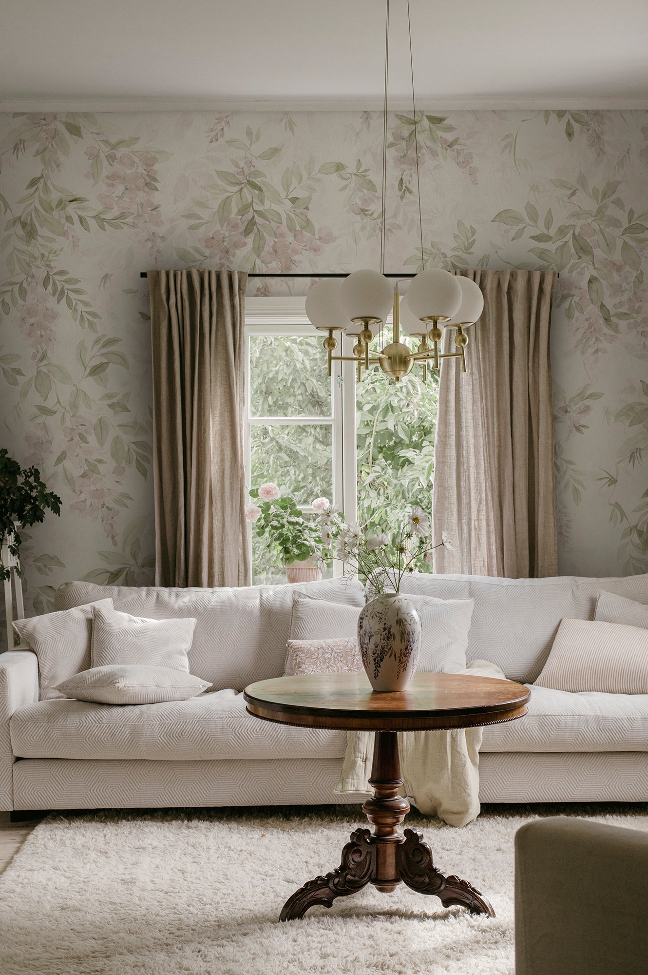 Sandberg Lovisa Mural Behang S10522 - Pastel