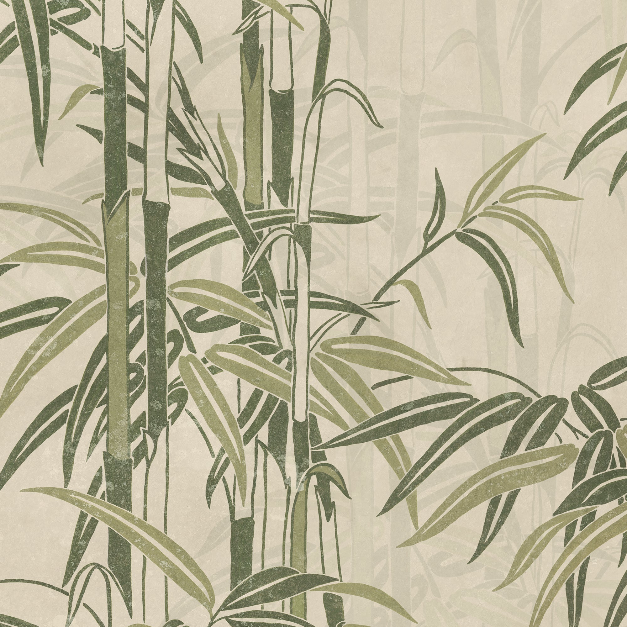 Sandberg Leon Mural Behang S10540 - Green