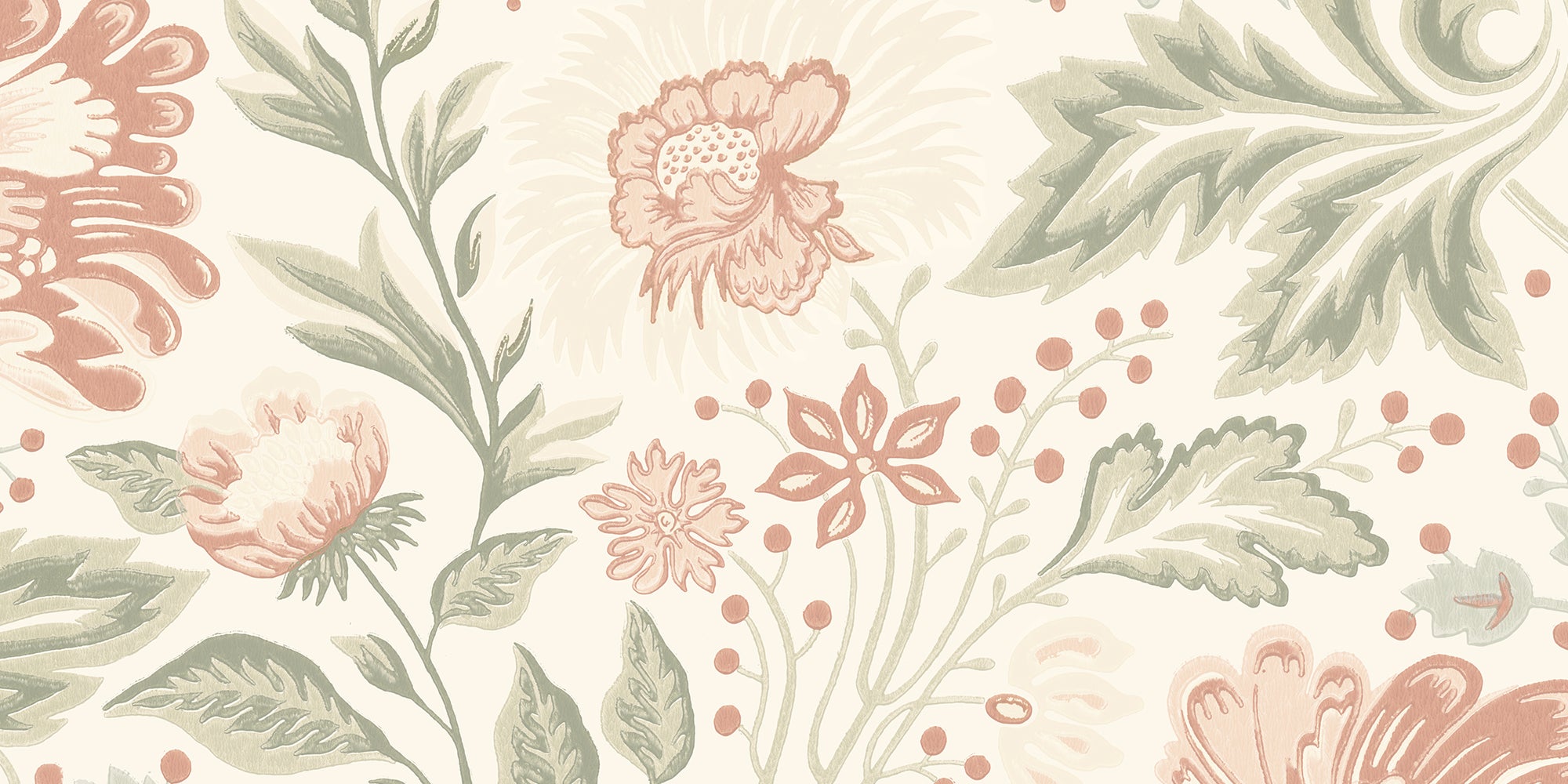 Sandberg Ava Mural Behang S10545 - Spring