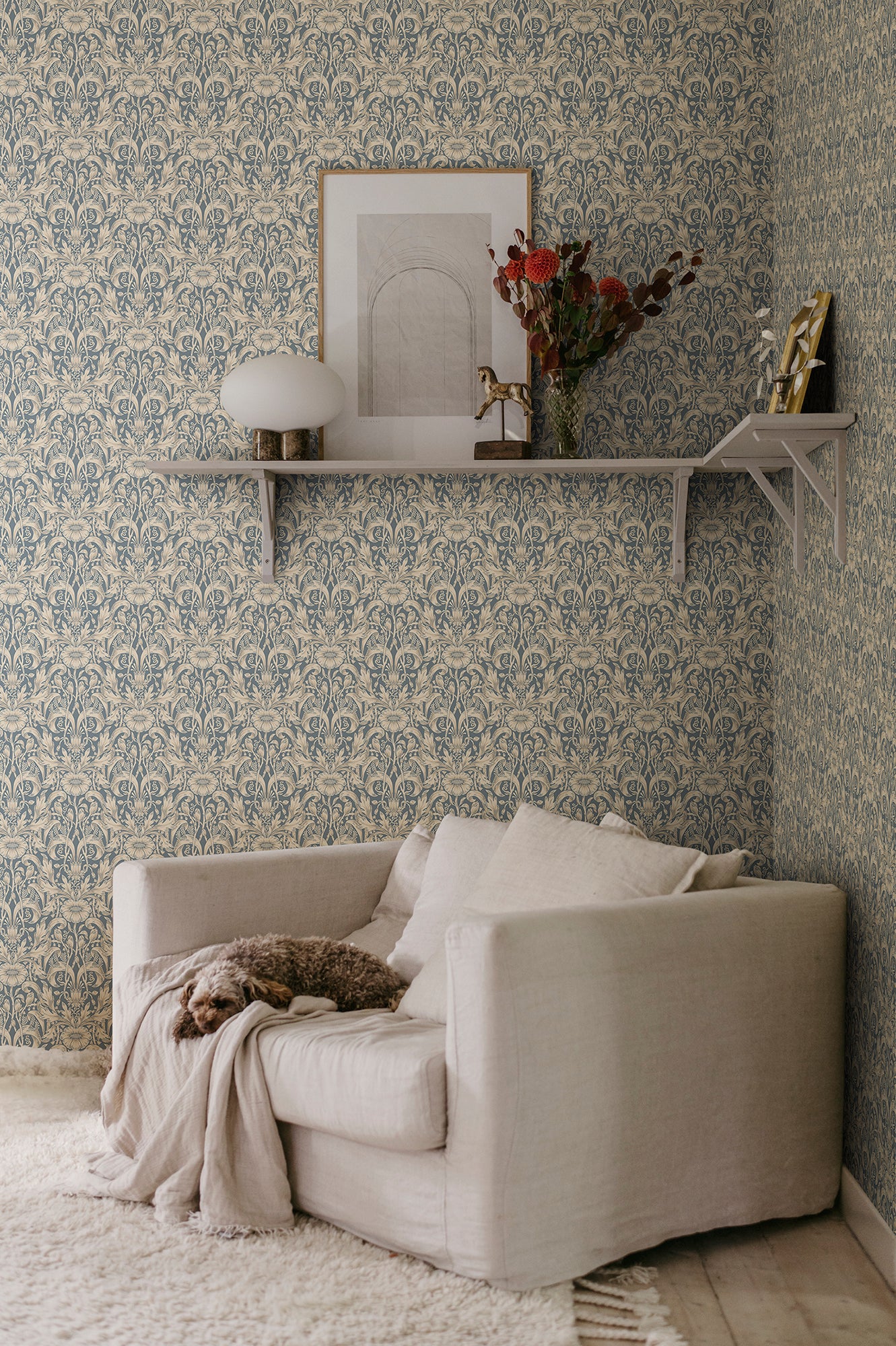 Sandberg Emil Behang S10571 - Indigo Blue