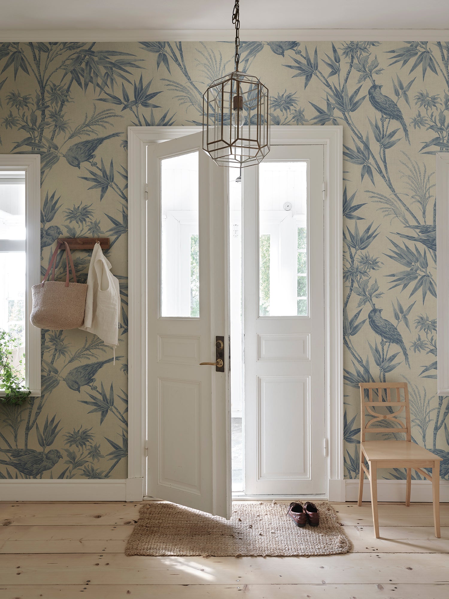 Sandberg Celeste Mural Behang S10595 - Blue