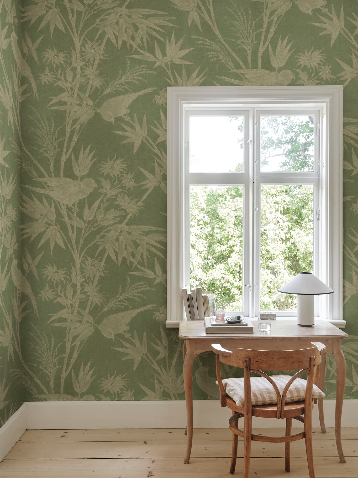 Sandberg Celeste Mural Behang S10597 - Green