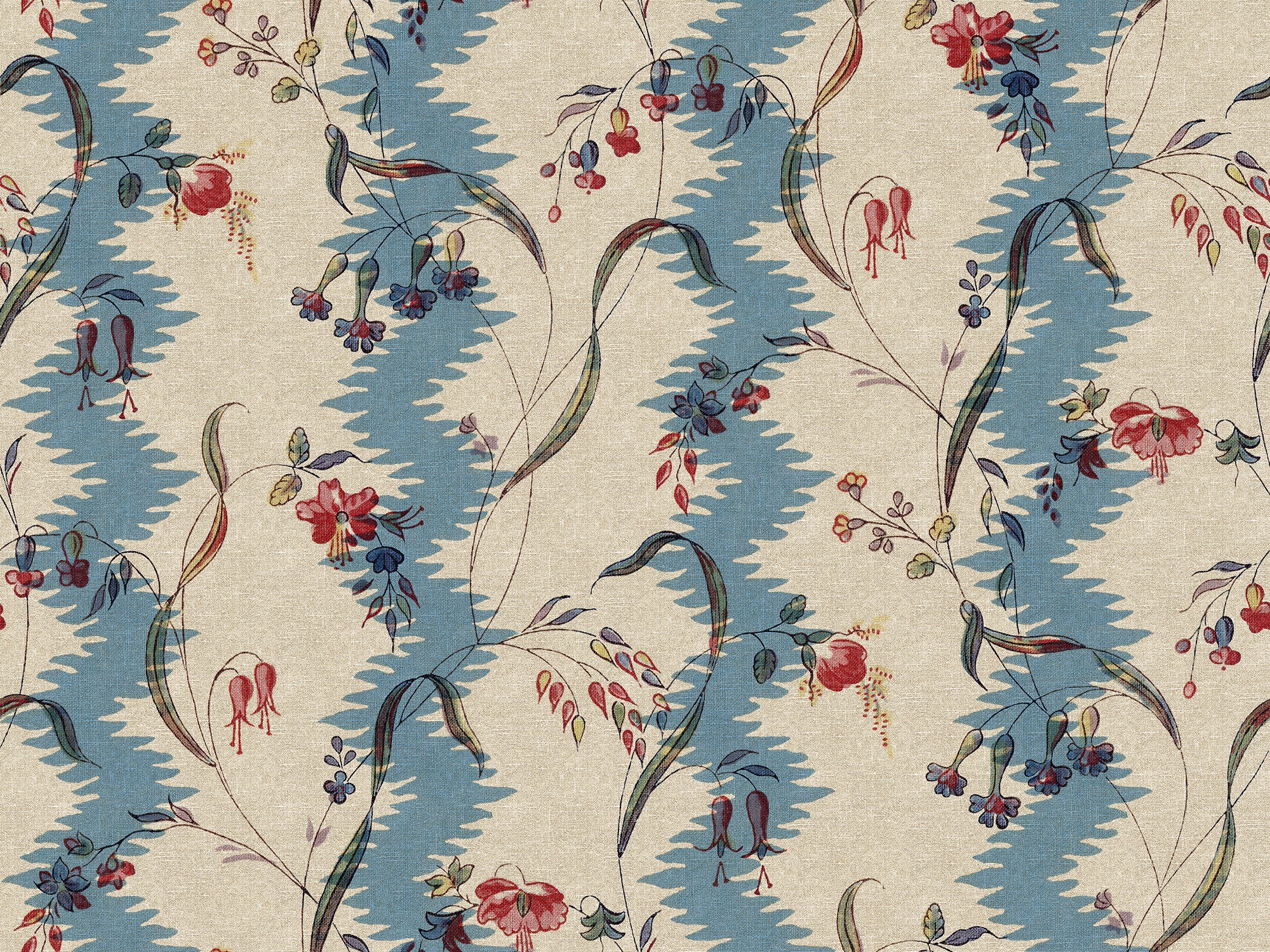 Sandberg Beatrice Behang S10612 - Blue