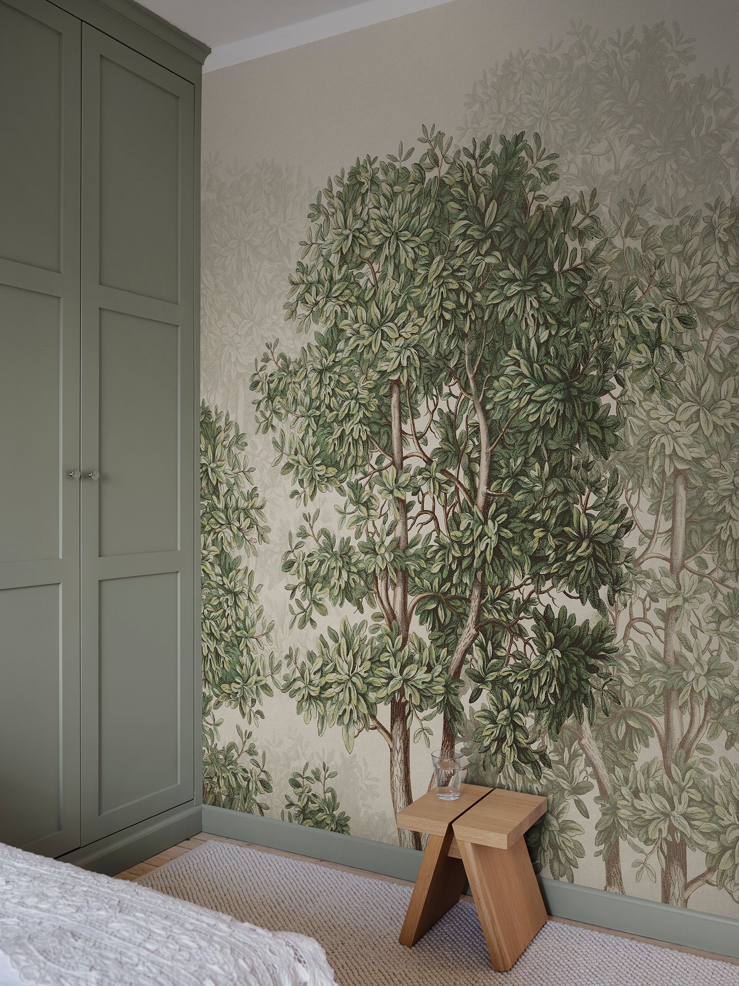 Sandberg Charles Mural Behang S10637 - Green
