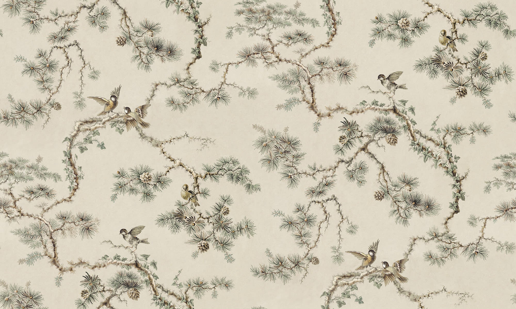 Sandberg Noah Mural Behang S10655 - Sandstone