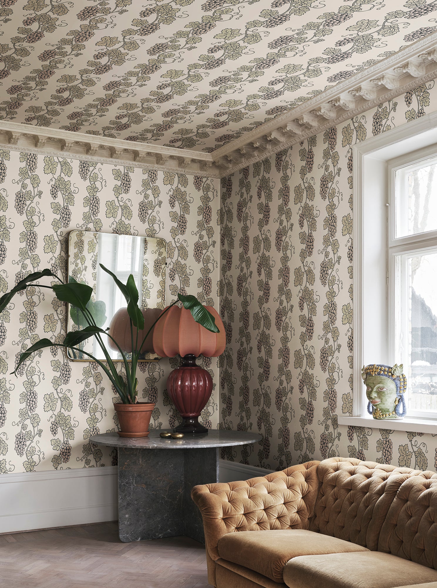 Sandberg Carla Behang S10659 - Garden Green