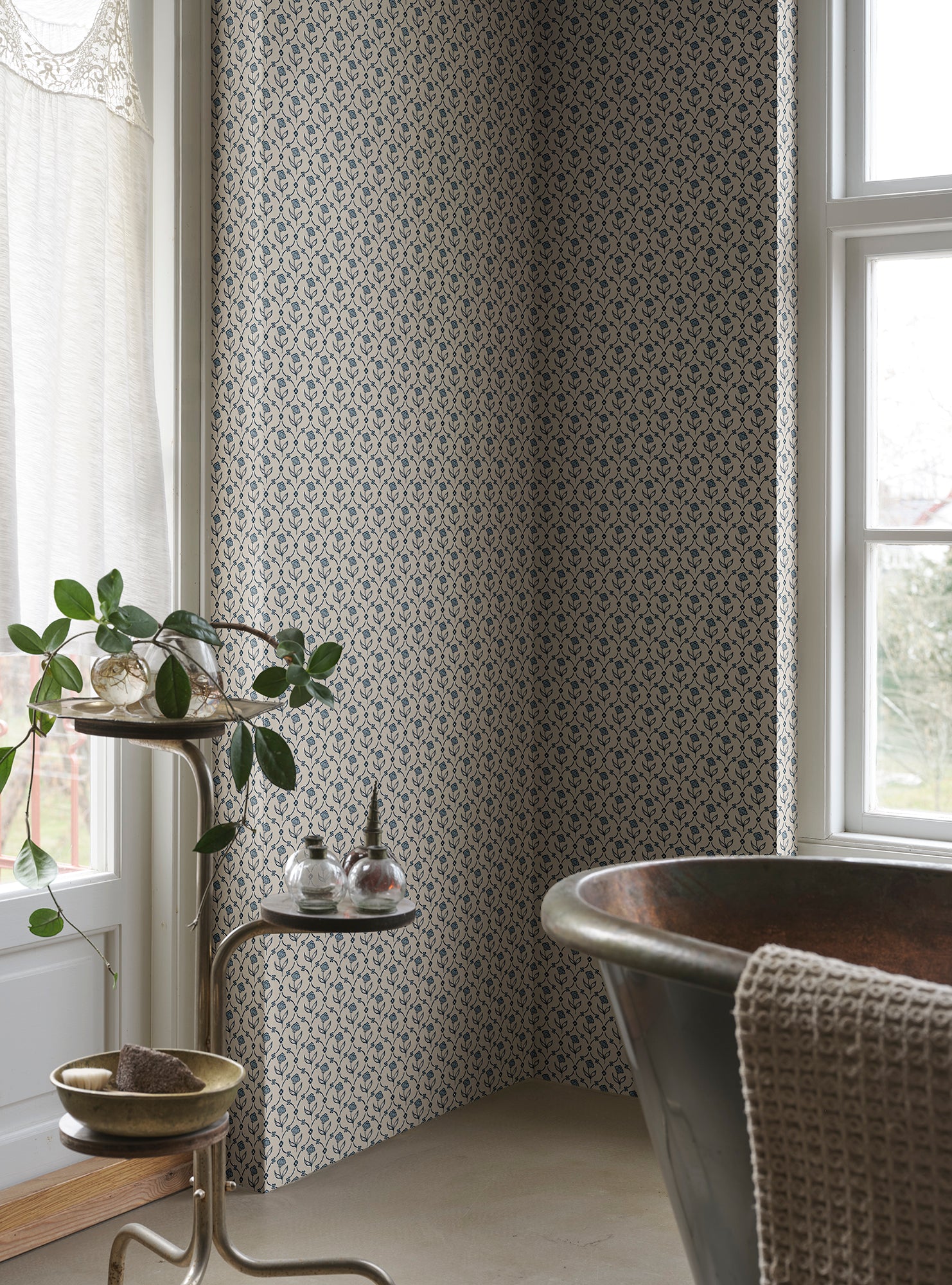 Sandberg Elena Behang S10669 - Blue