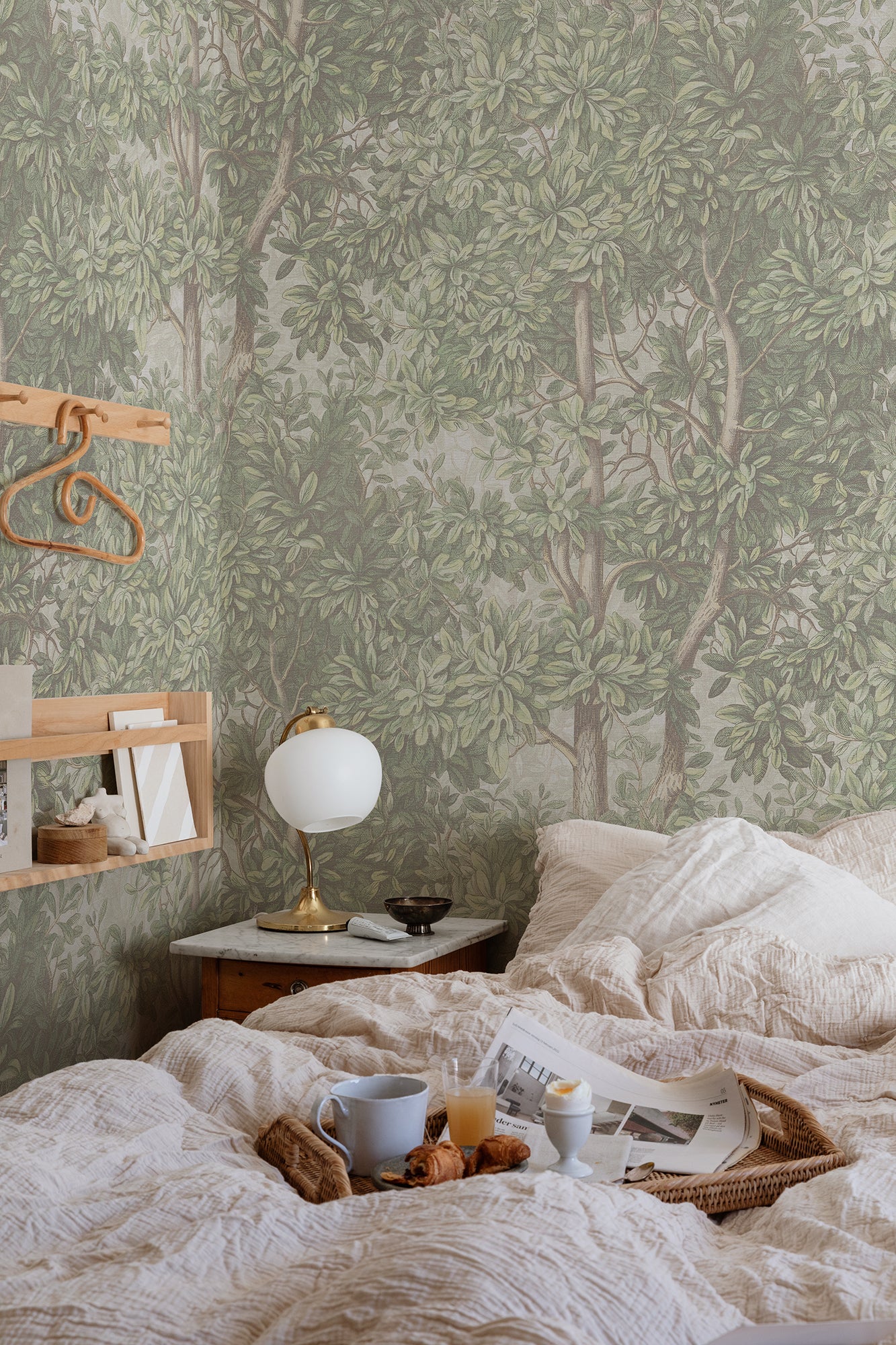 Sandberg Charles Behang S10712 - Light Green