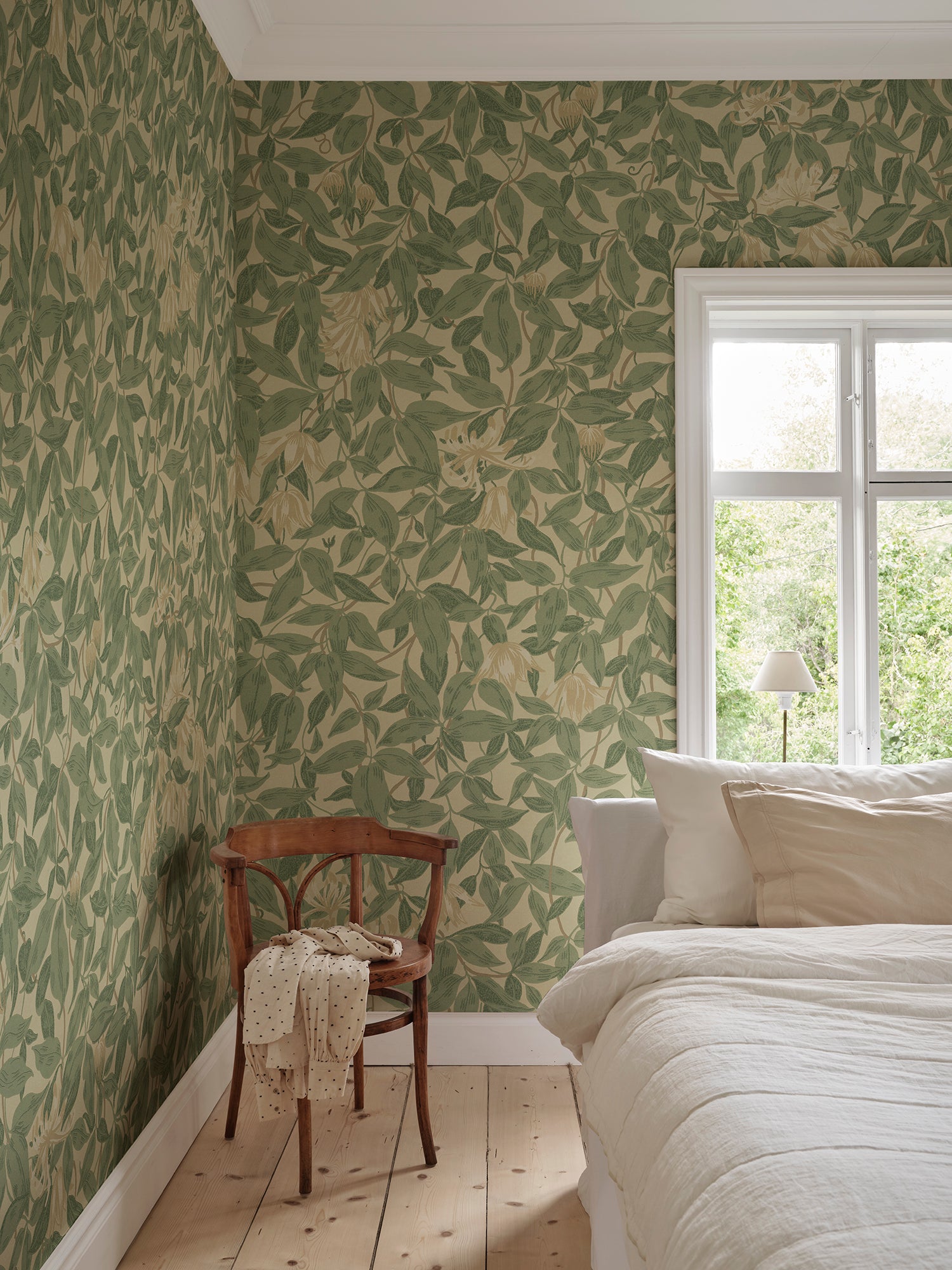 Sandberg Linnea Mural Behang S10720 - Green