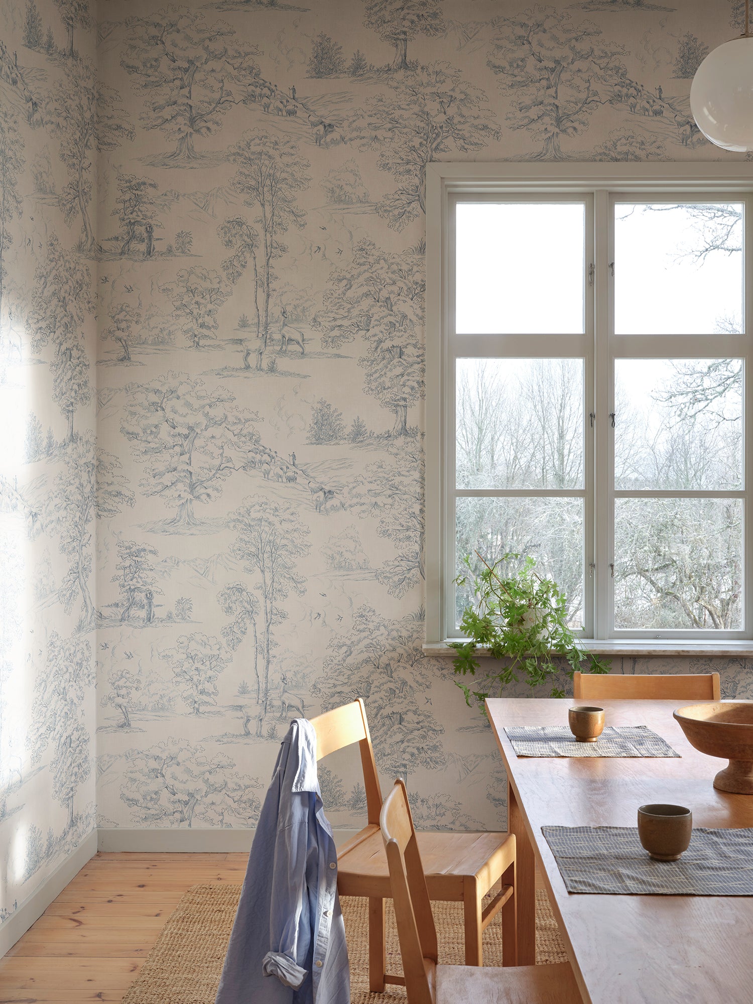 Sandberg Montfort Mural Behang S10740 - Blue