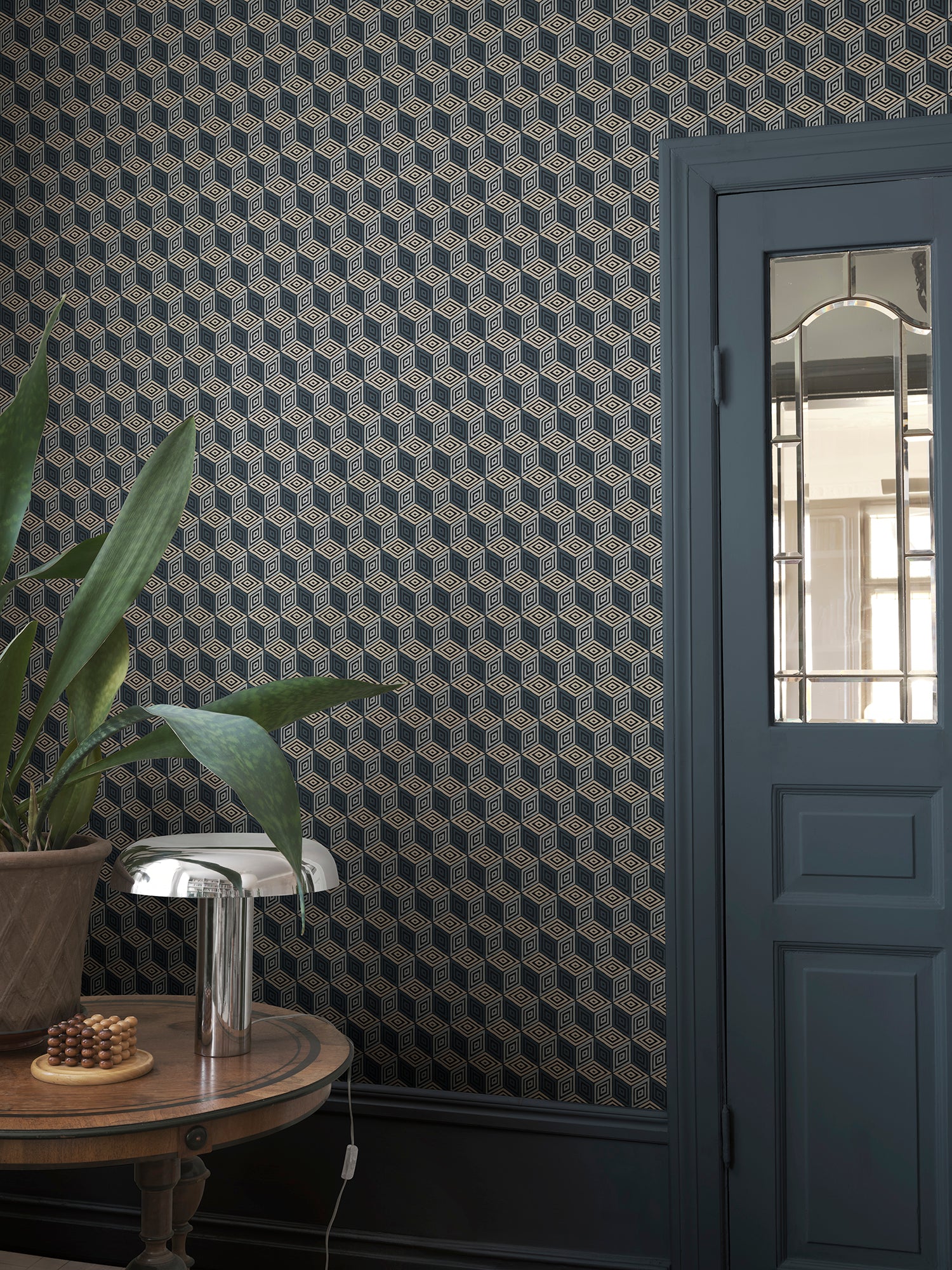 Sandberg Chiara Behang S10805 - Dark Blue
