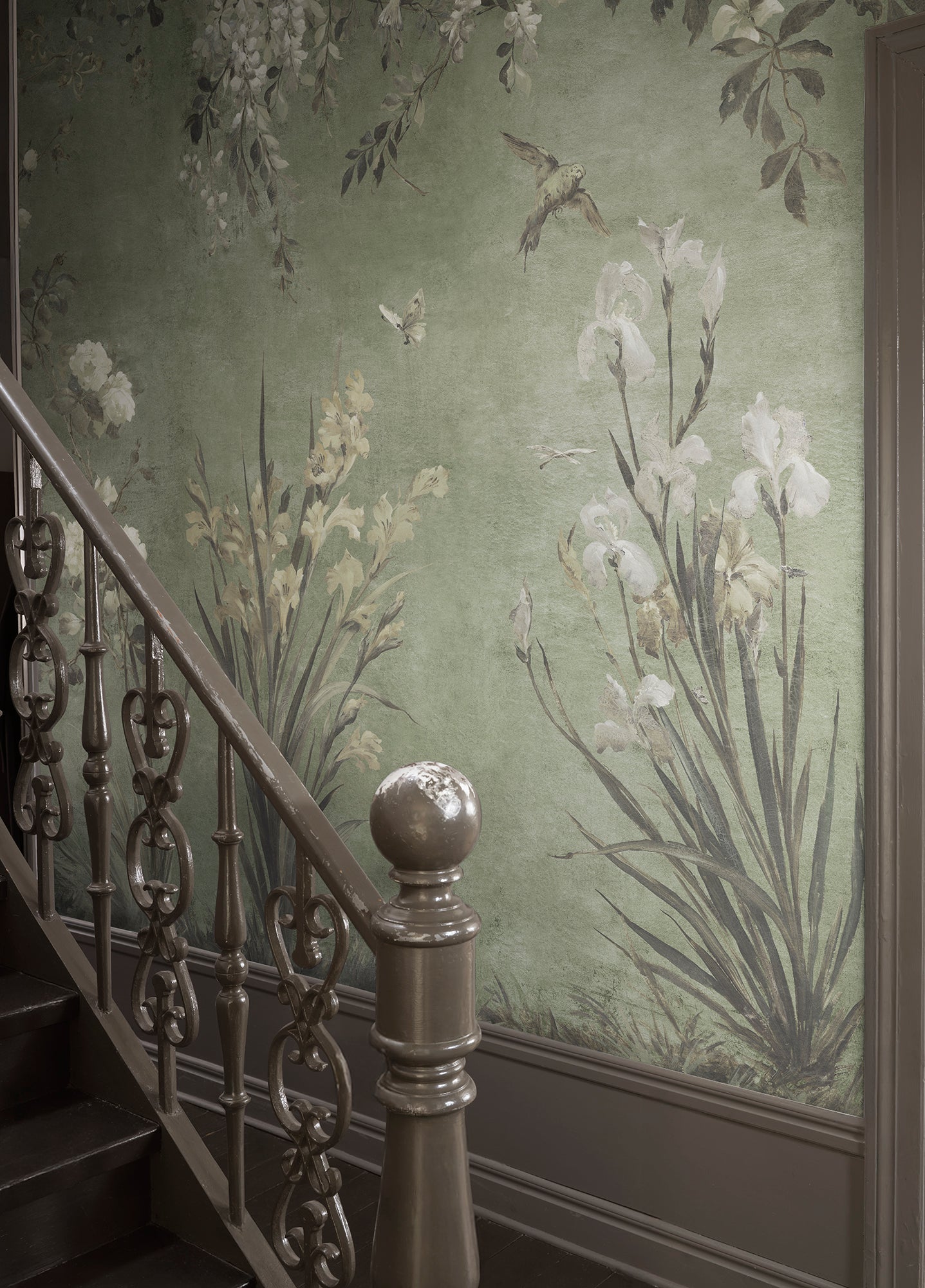 Sandberg Nicola Behang S10815 - Sage Green