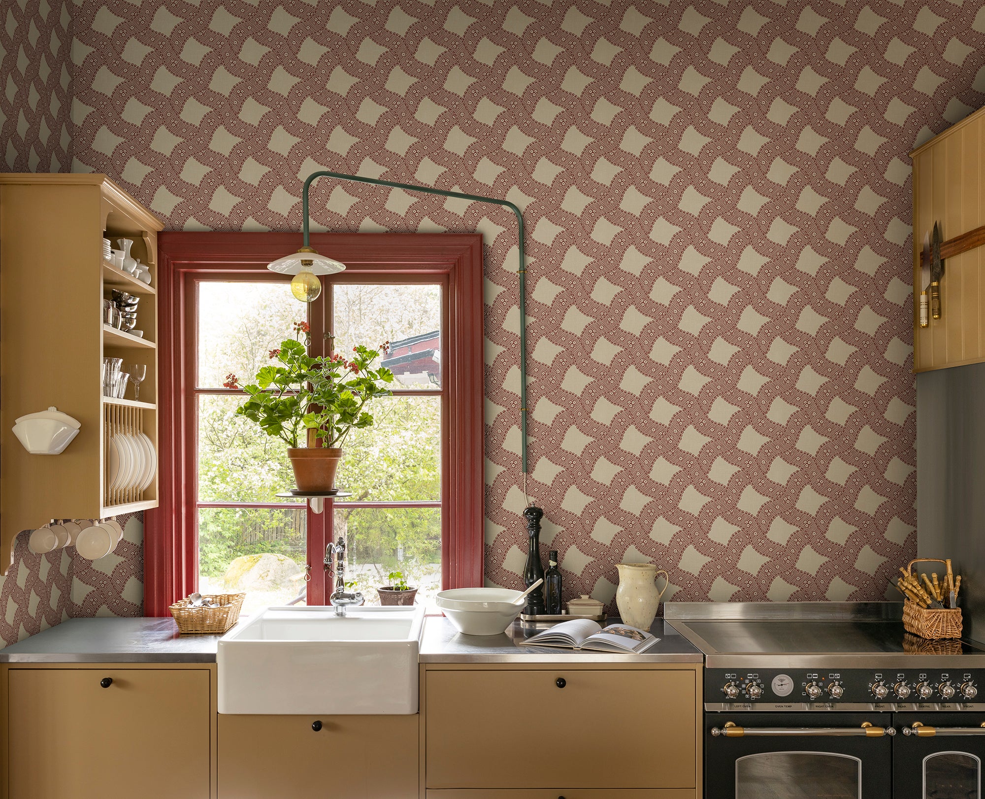 Sandberg Annie Behang S10820 - Red