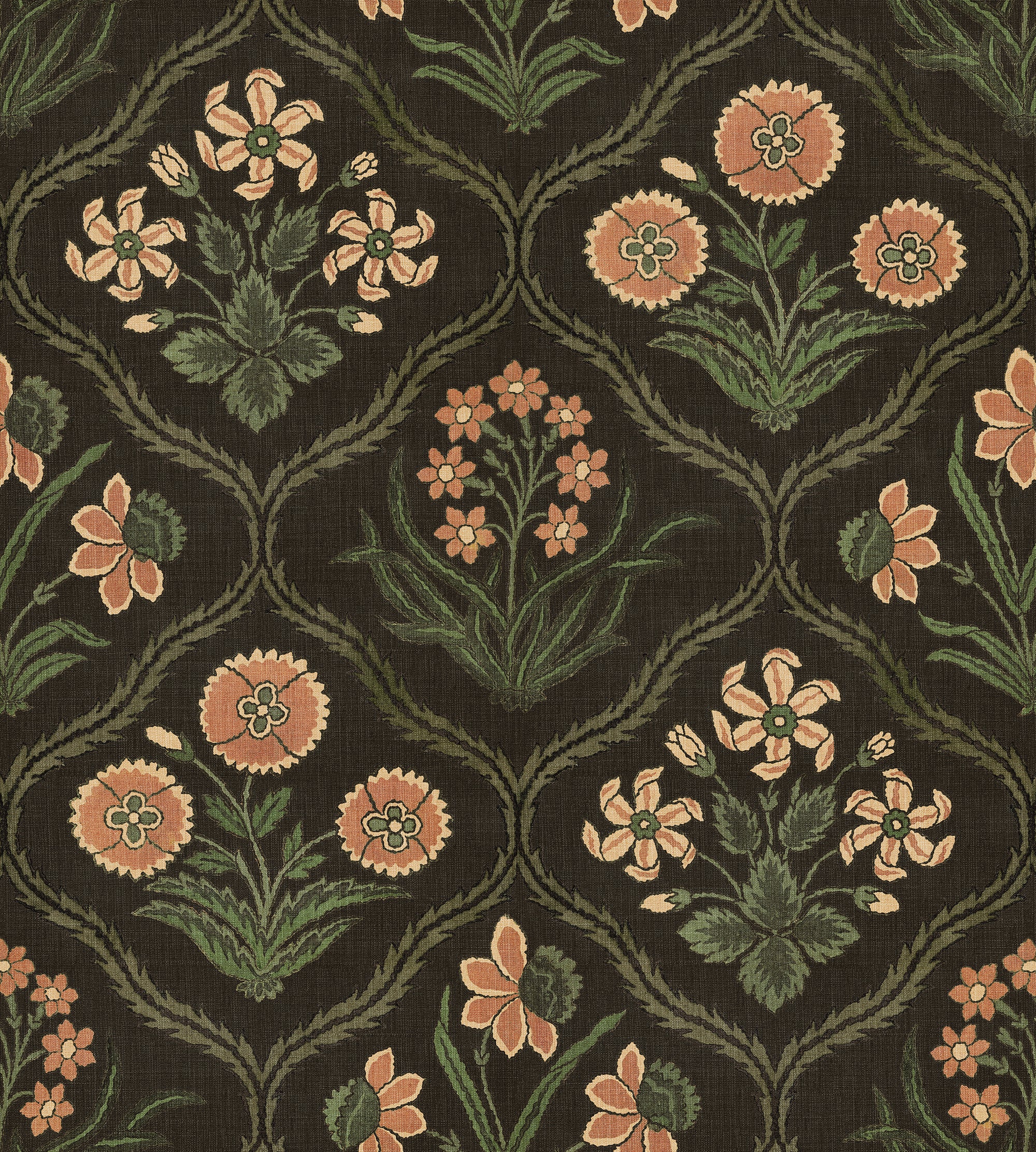 Sandberg Rosa Behang S10826 - Charcoal