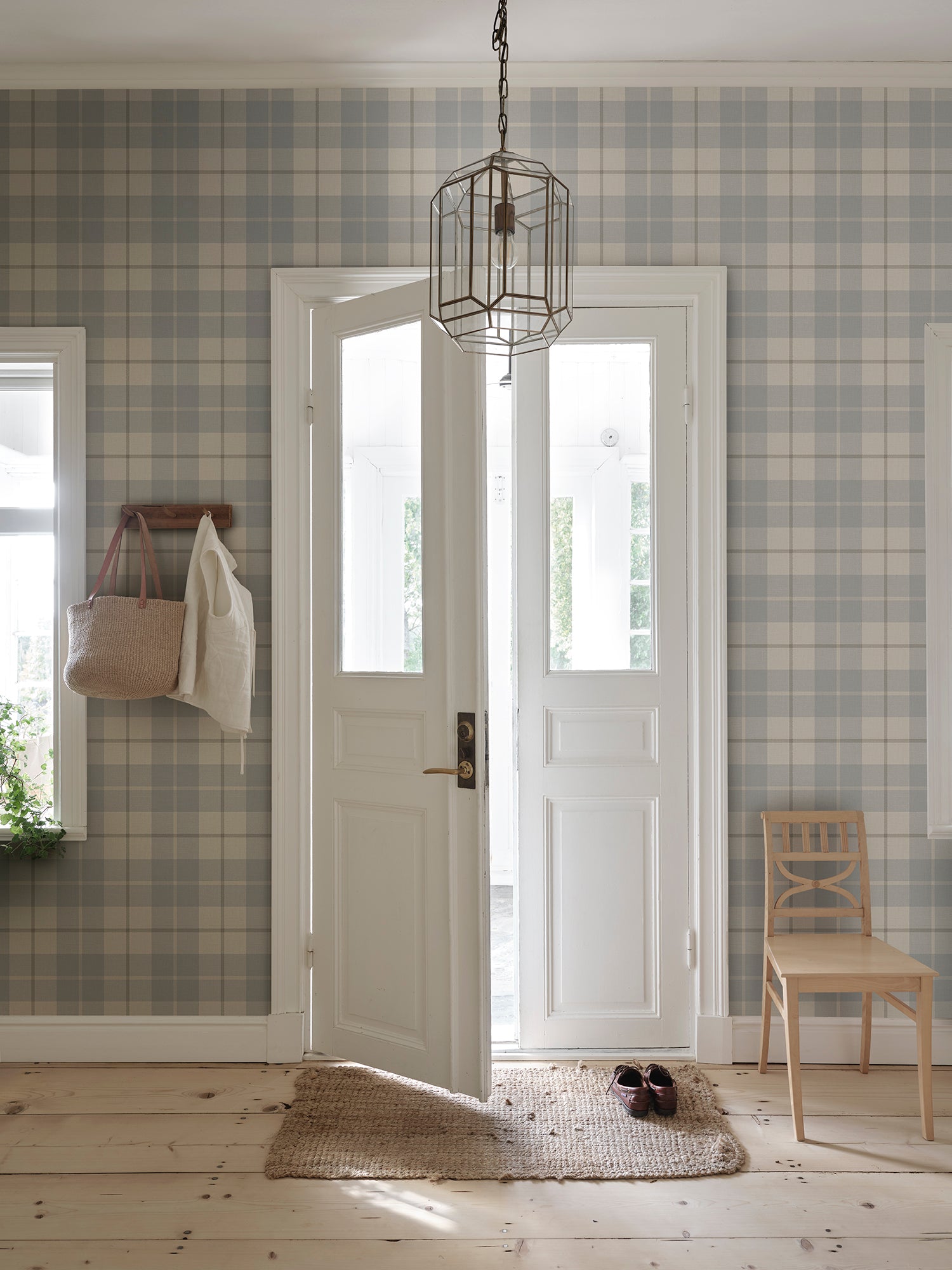 Sandberg Ranold Behang S11013 - Misty Blue