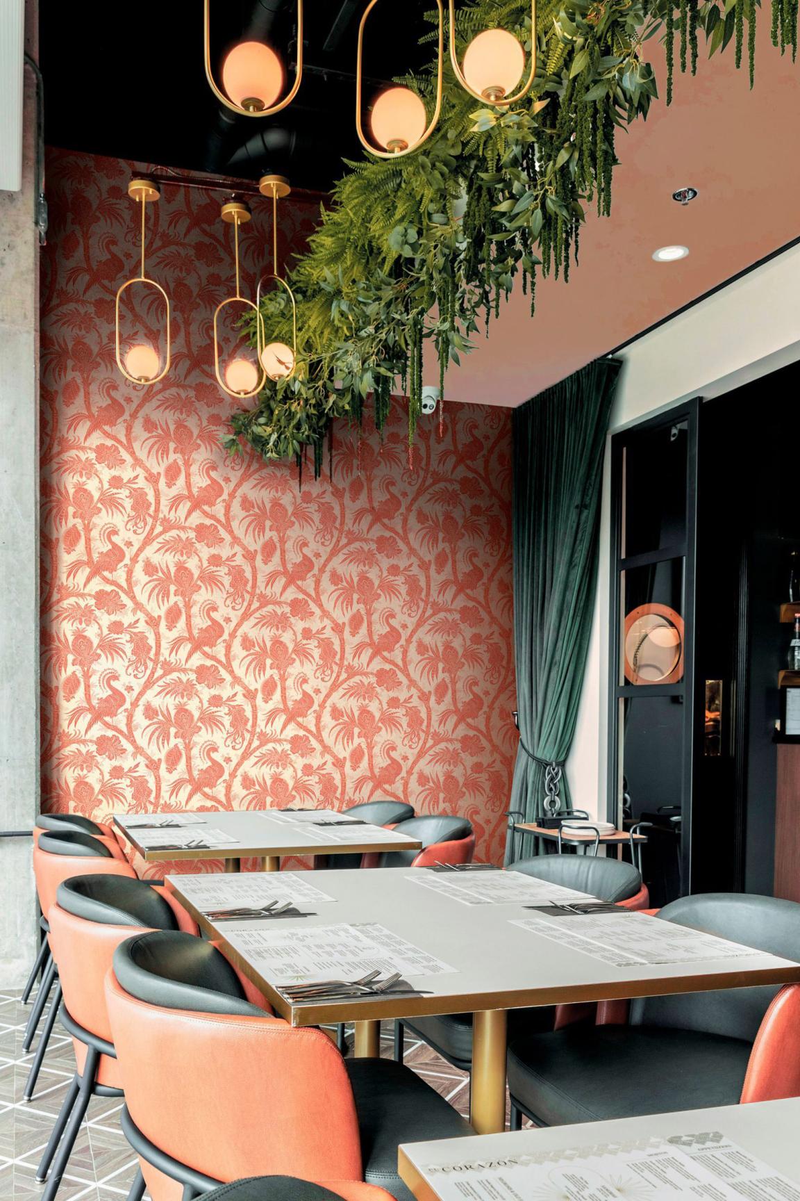 HookedOnWalls Scalamandre Balinese Peacock JV26044