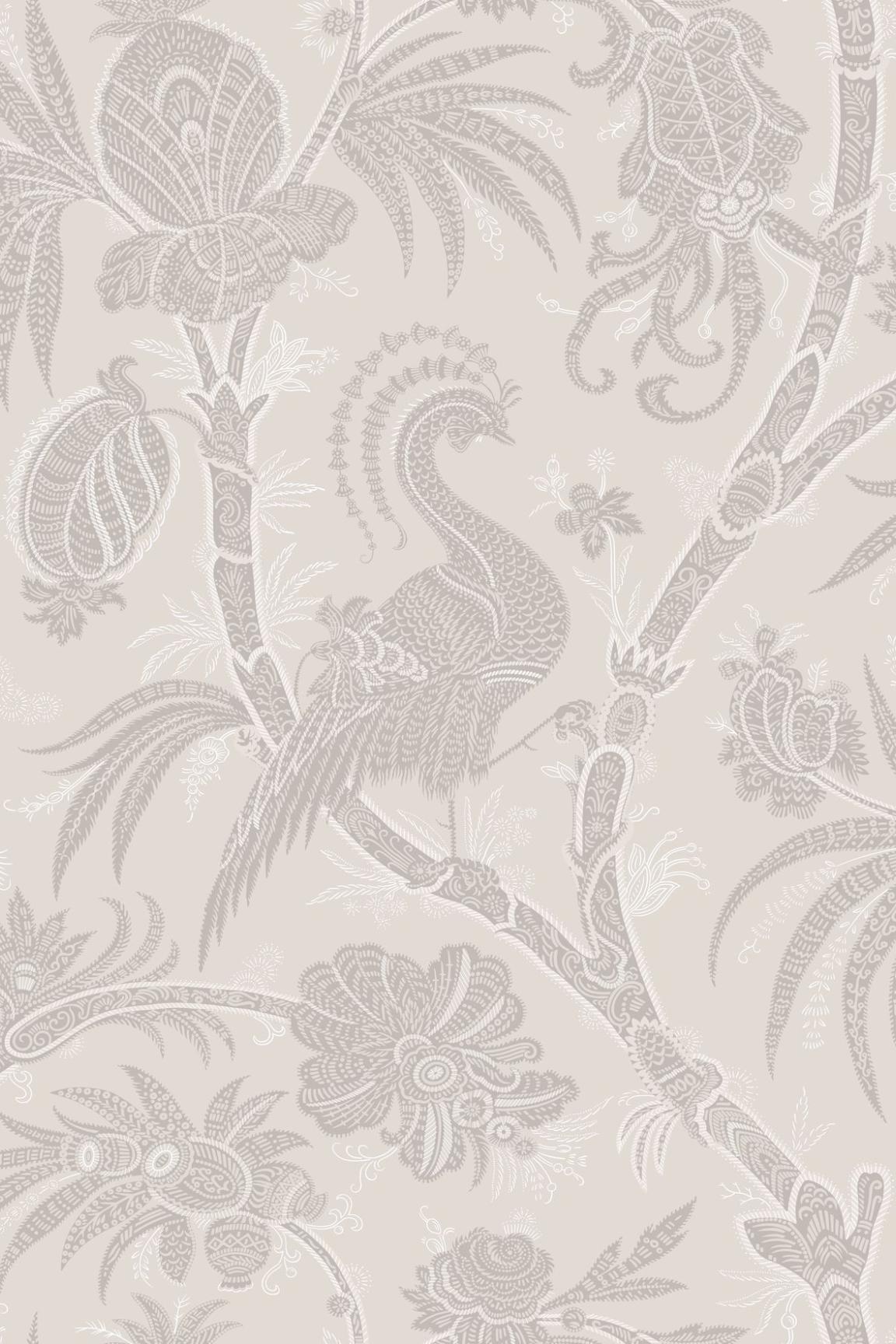 HookedOnWalls Scalamandre Balinese Peacock JV26044