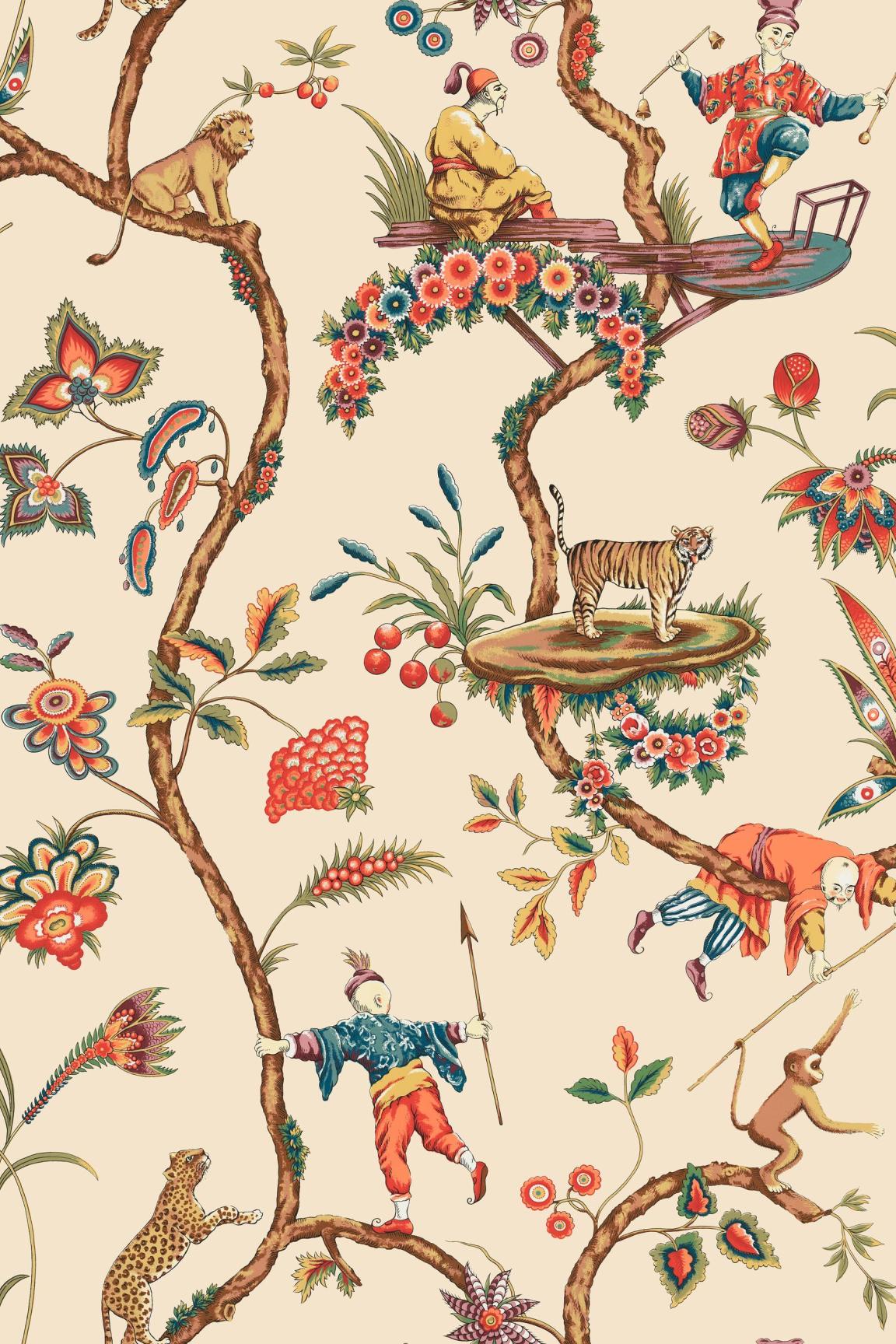 HookedOnWalls Scalamandre Chinoise Exotique JV26026