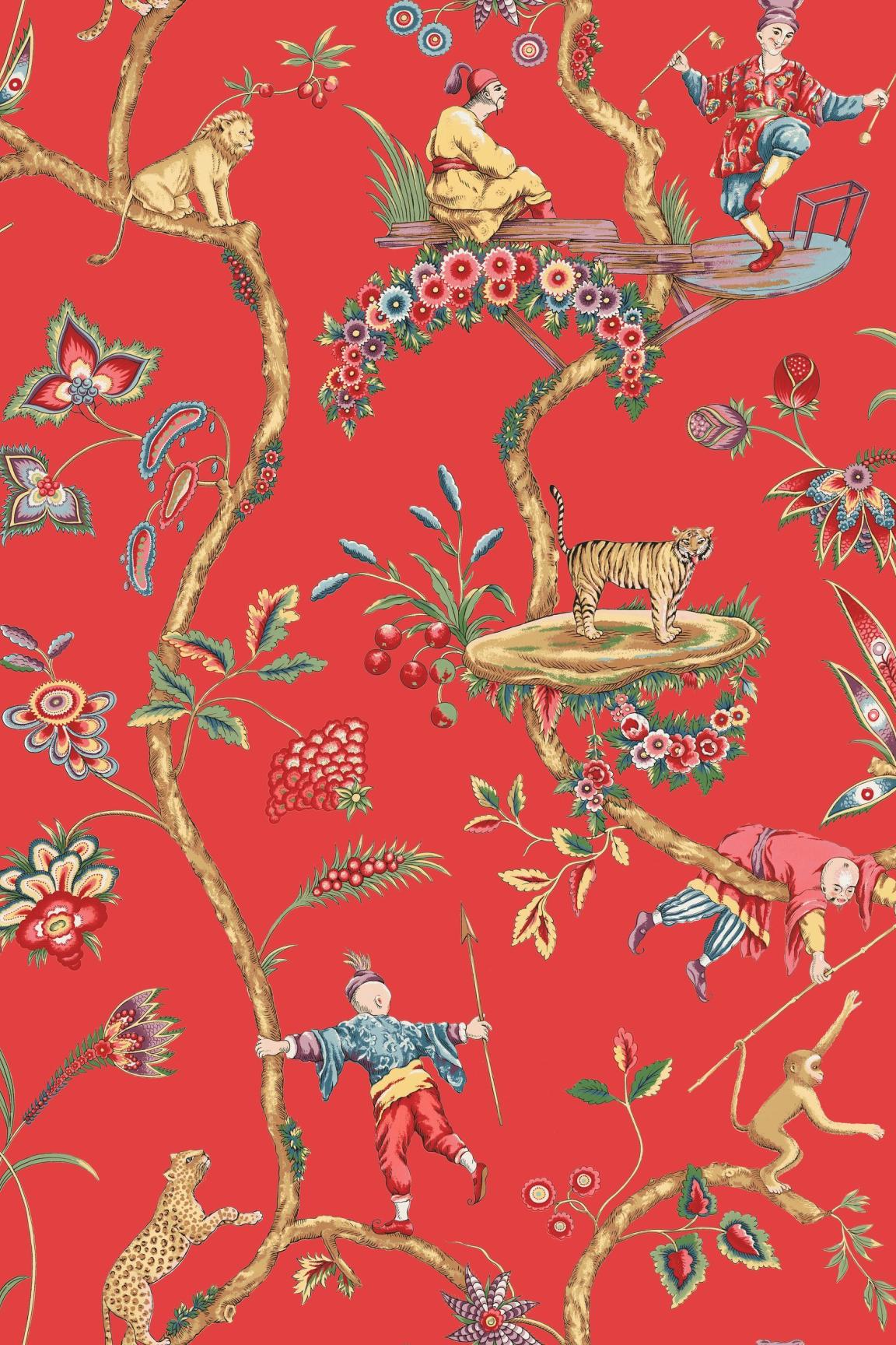 HookedOnWalls Scalamandre Chinoise Exotique JV26027