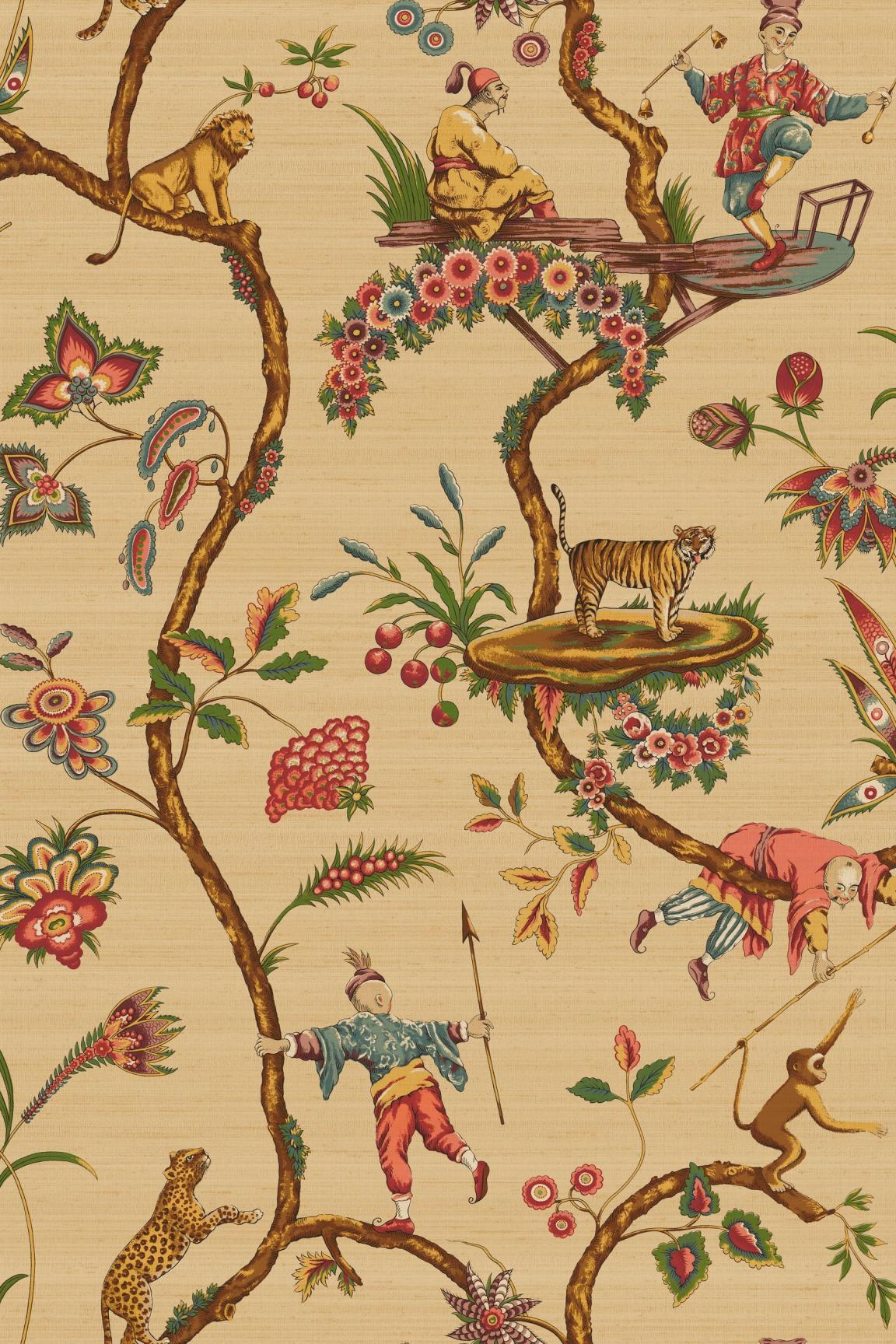 HookedOnWalls Scalamandre Chinoise Exotique JV26028