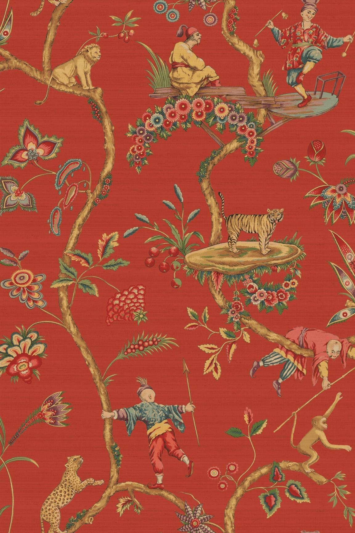 HookedOnWalls Scalamandre Chinoise Exotique JV26030