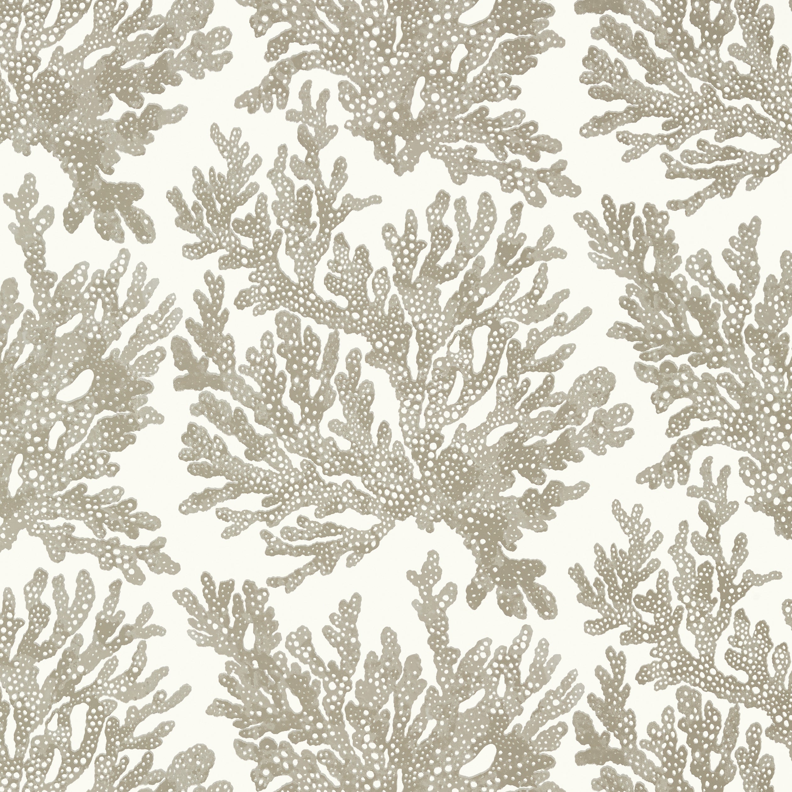 Thibaut Marine Coral Behang T10140 - Beige