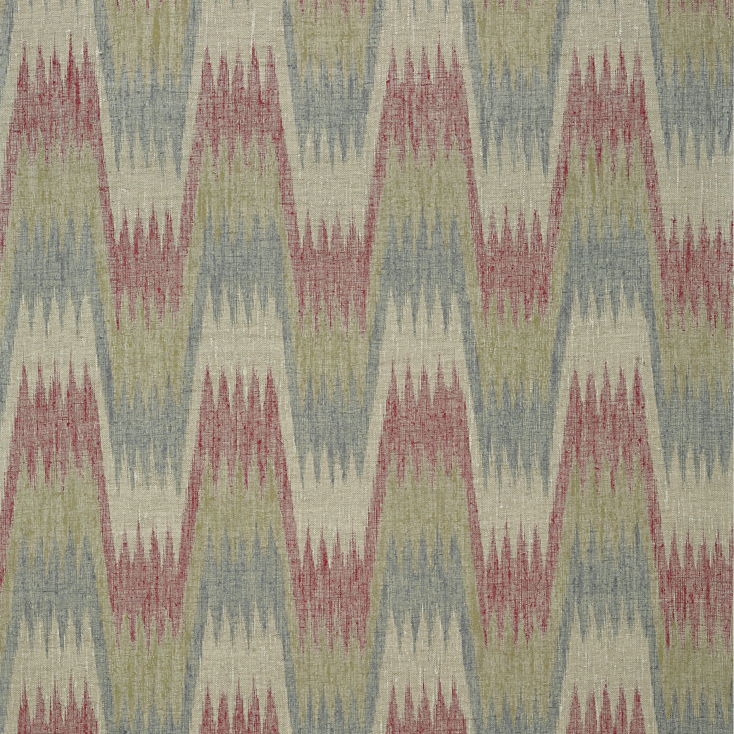 Thibaut Stockholm Chevron Behang T10243 - Red and Grey