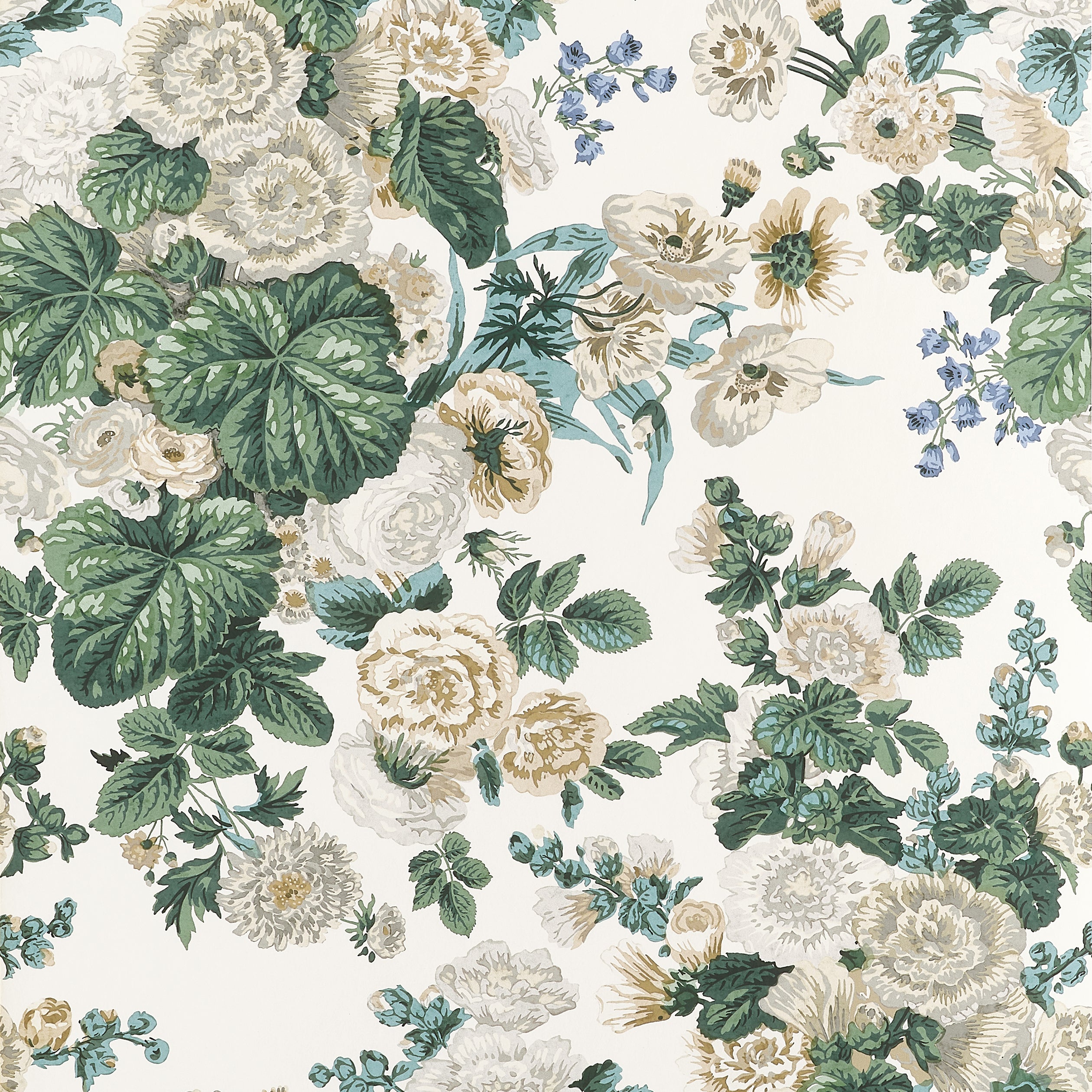 Thibaut Hidcote Behang T10510 - White