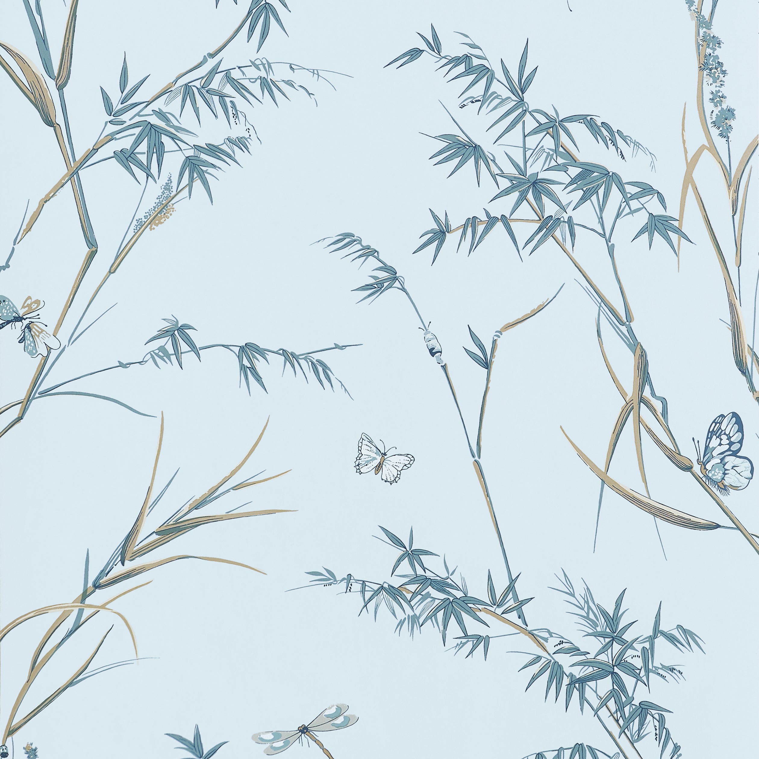 Thibaut Virginia Behang T10525 - Spa Blue