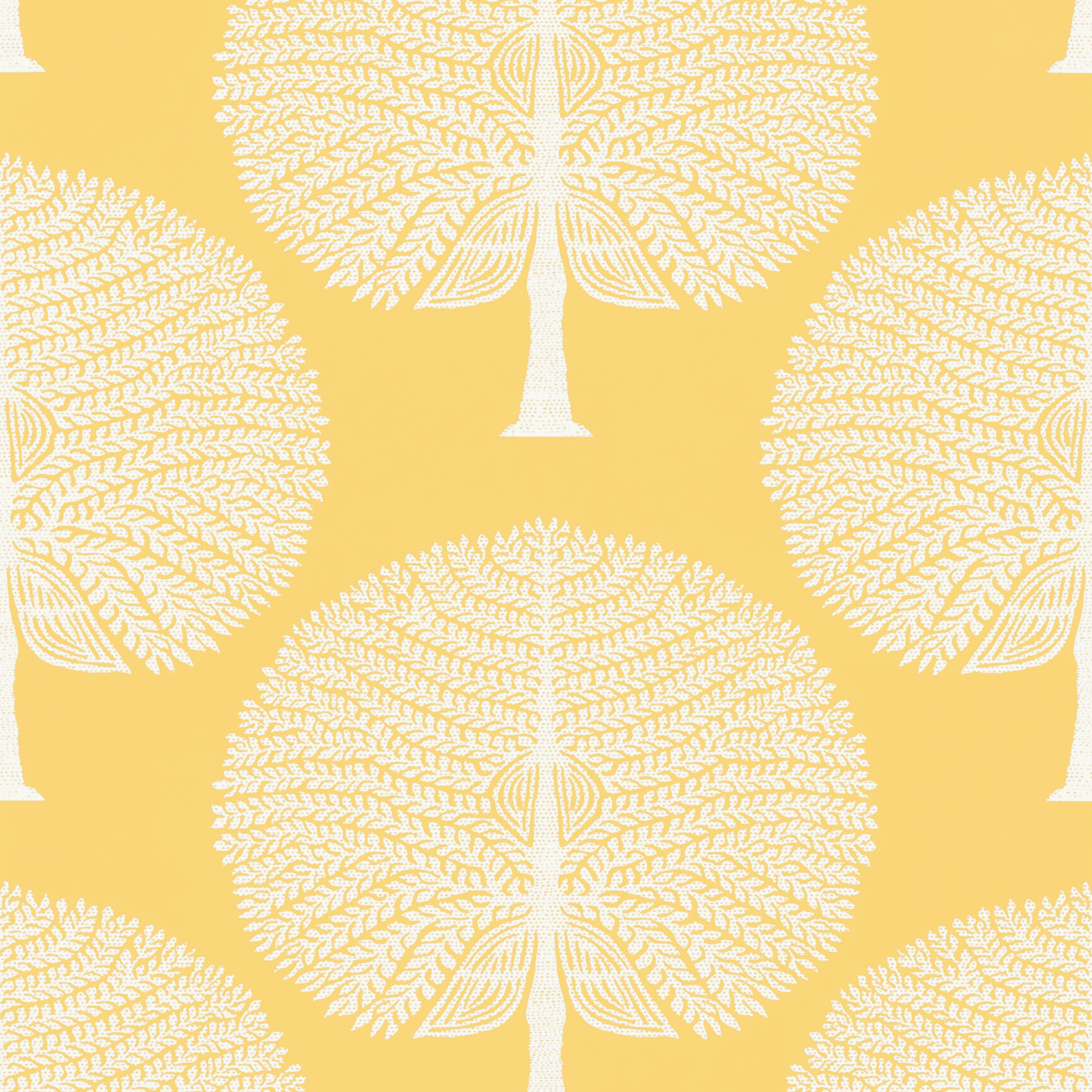 Thibaut Mulberry Tree Behang T10605 - Yellow