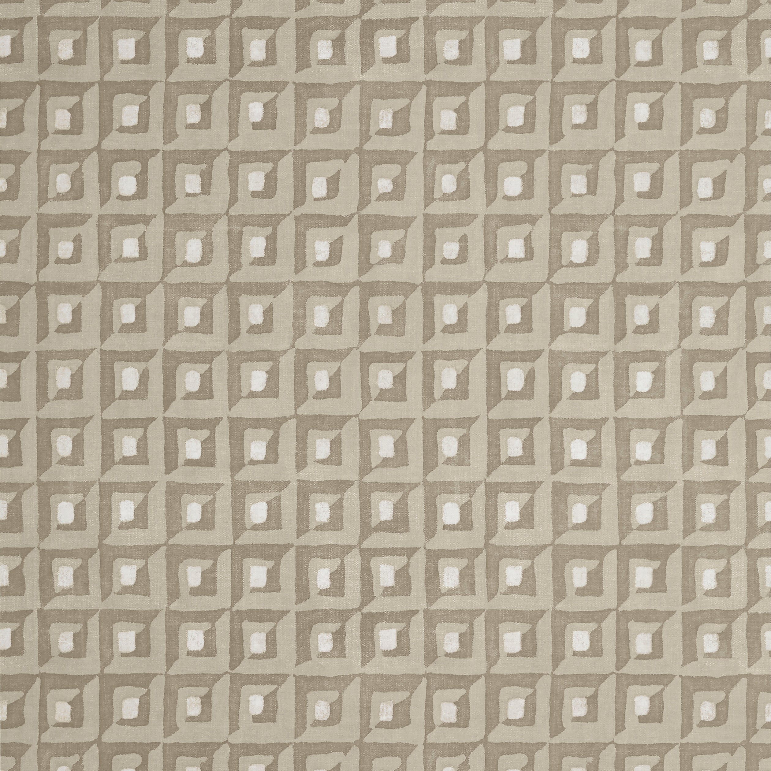 Thibaut Square Dance Behang T12850 - Taupe