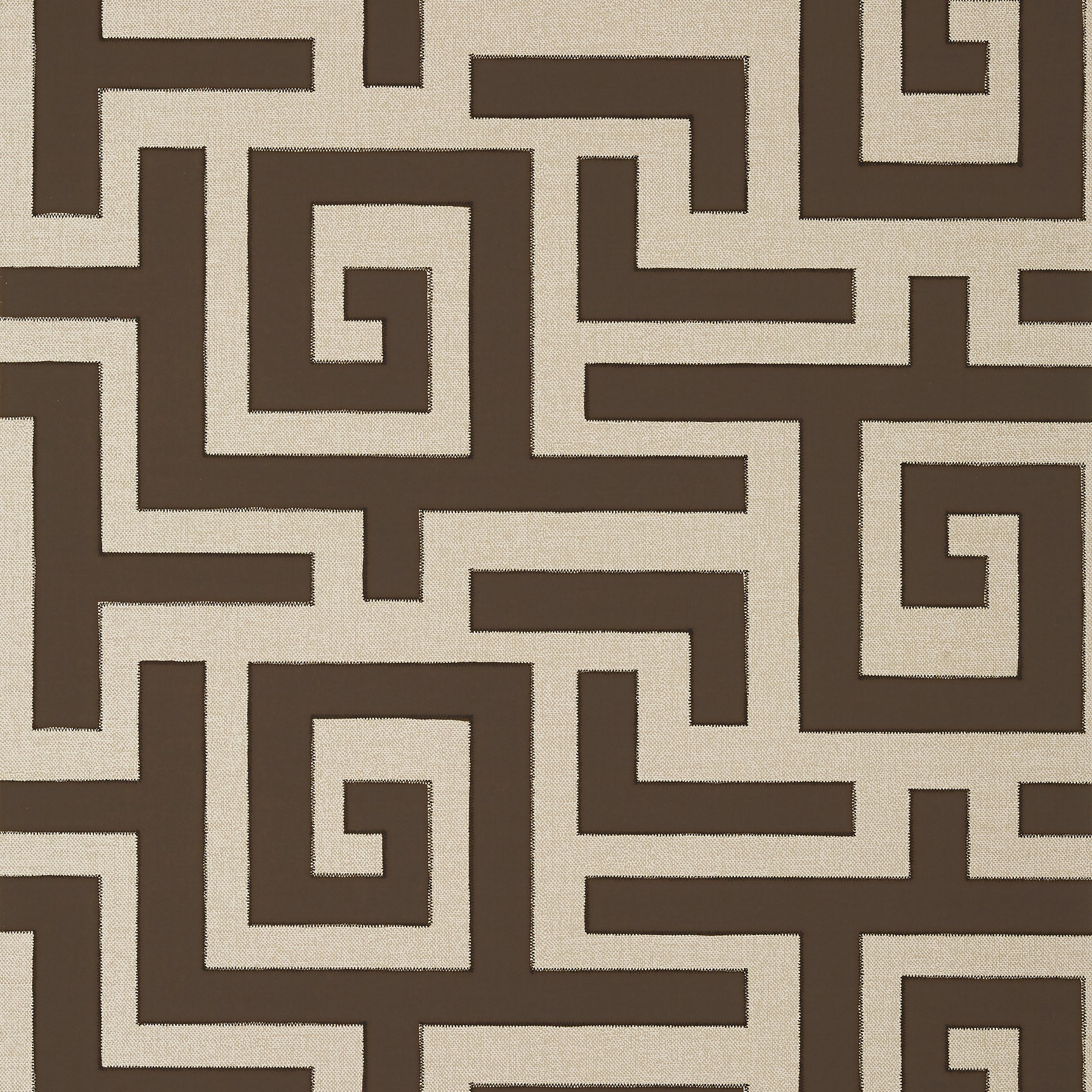 Thibaut Tulum Behang T13226 - Brown