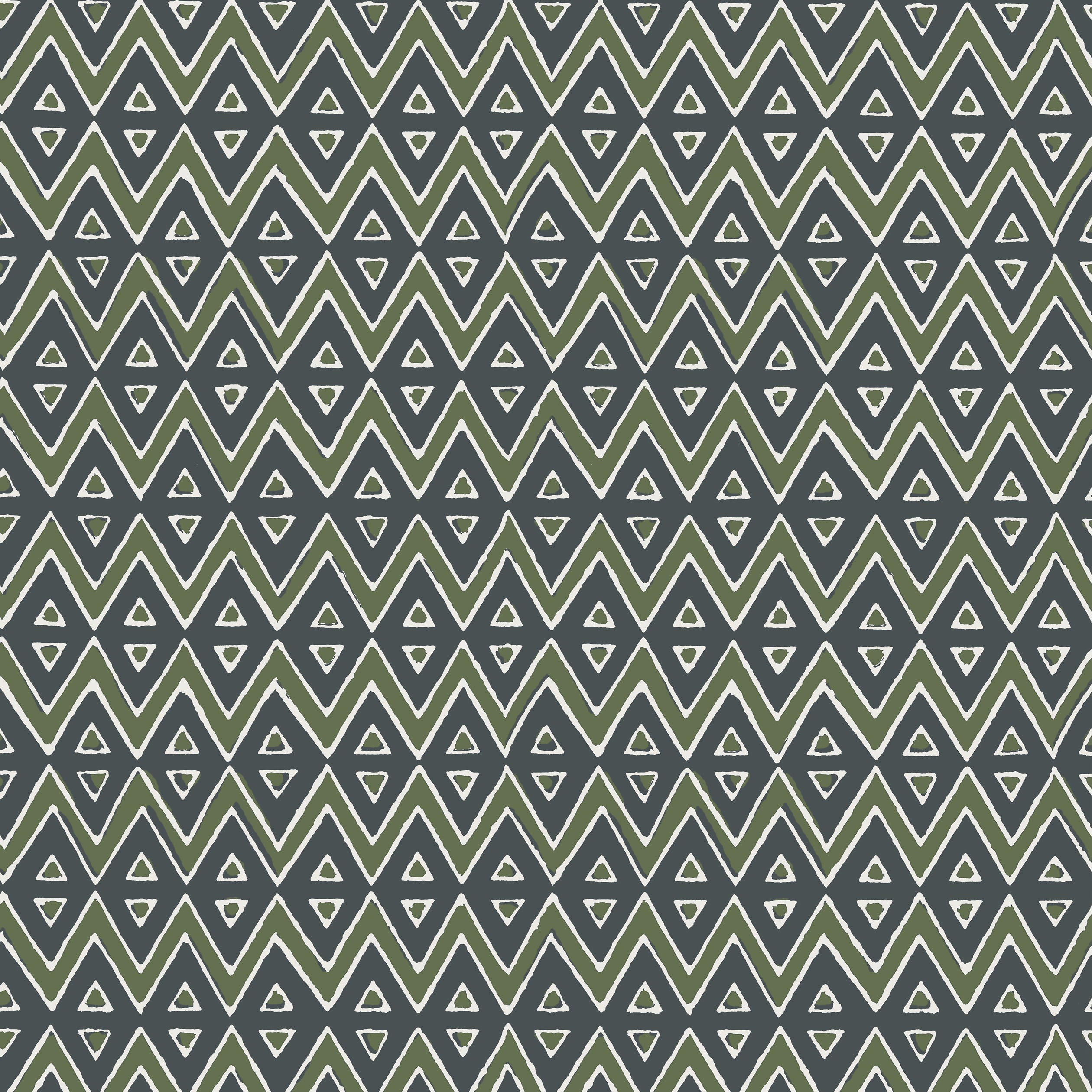 Thibaut Tiburon Behang T13235 - Green and Bluestone