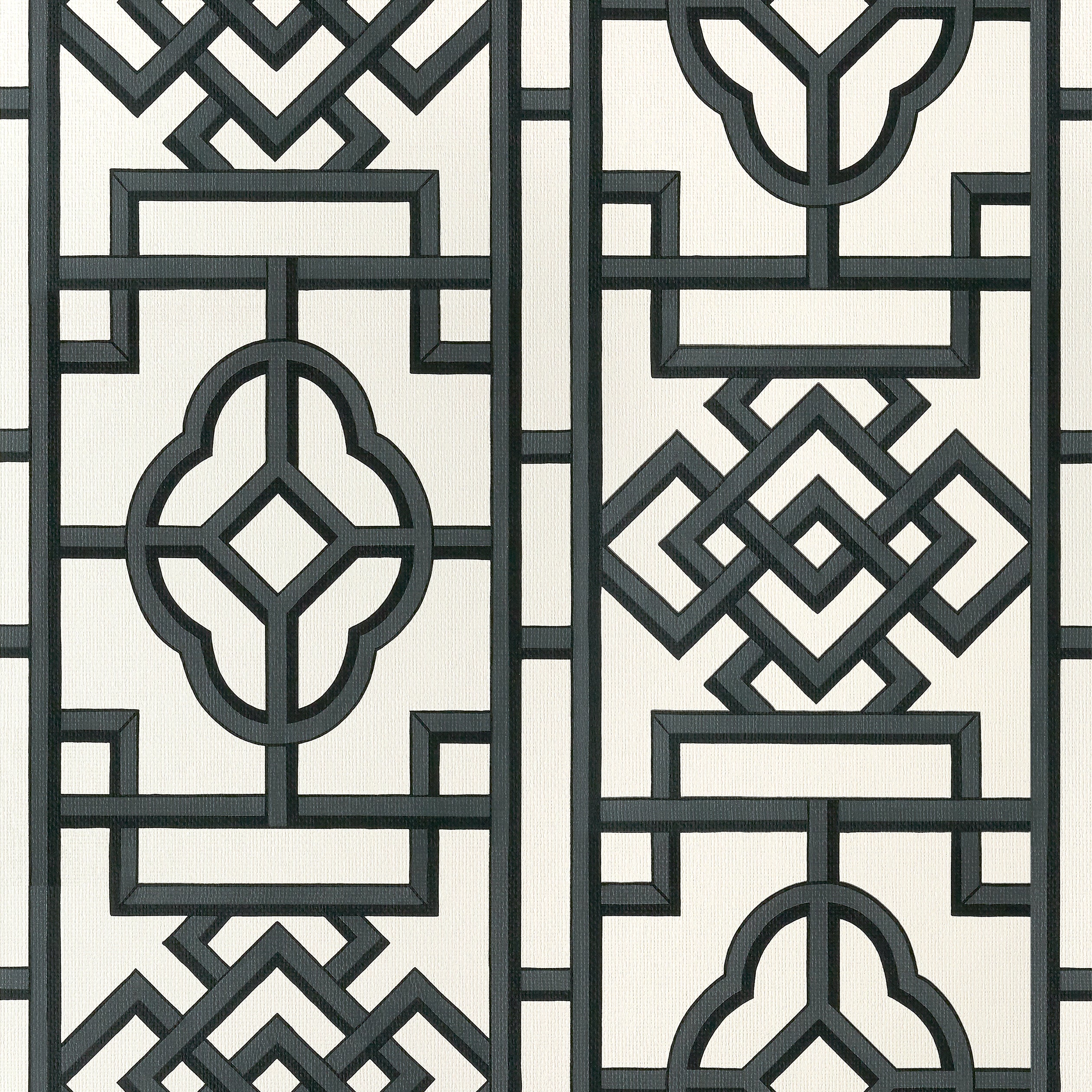 Thibaut Gateway Behang T13315 - Black