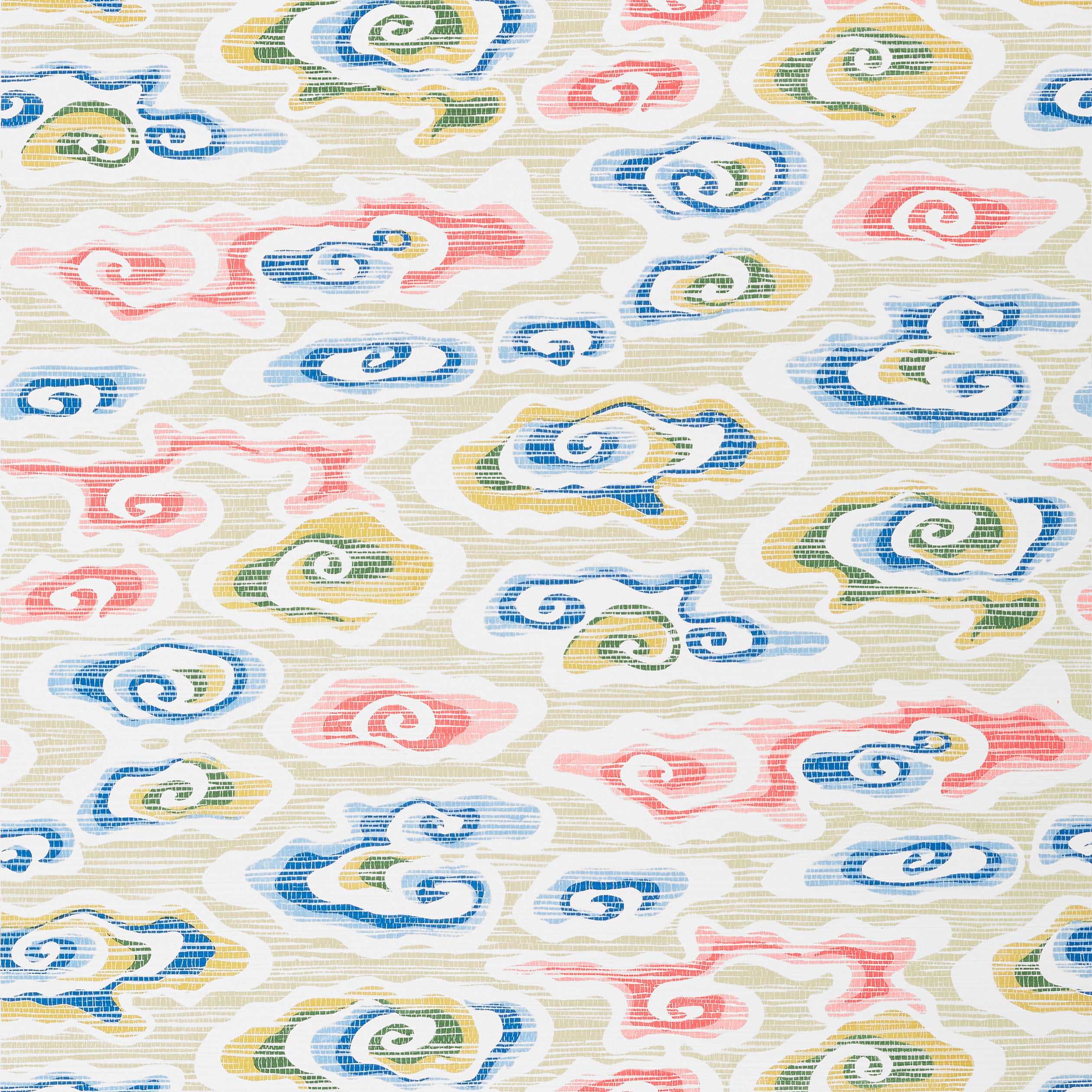 Thibaut Clear Clouds Behang T13319 - Multi