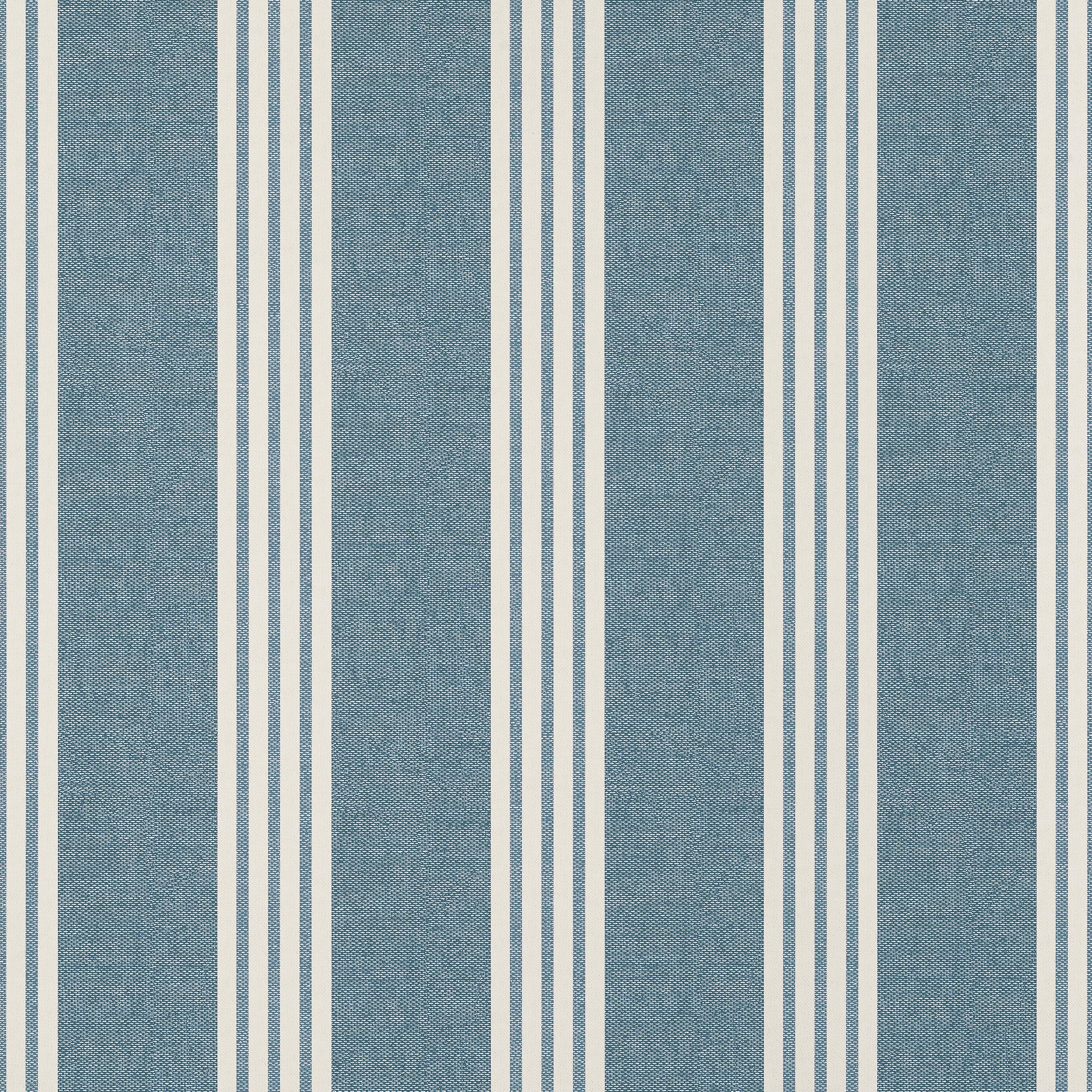 Thibaut Canvas Stripe Behang T13393 - Navy
