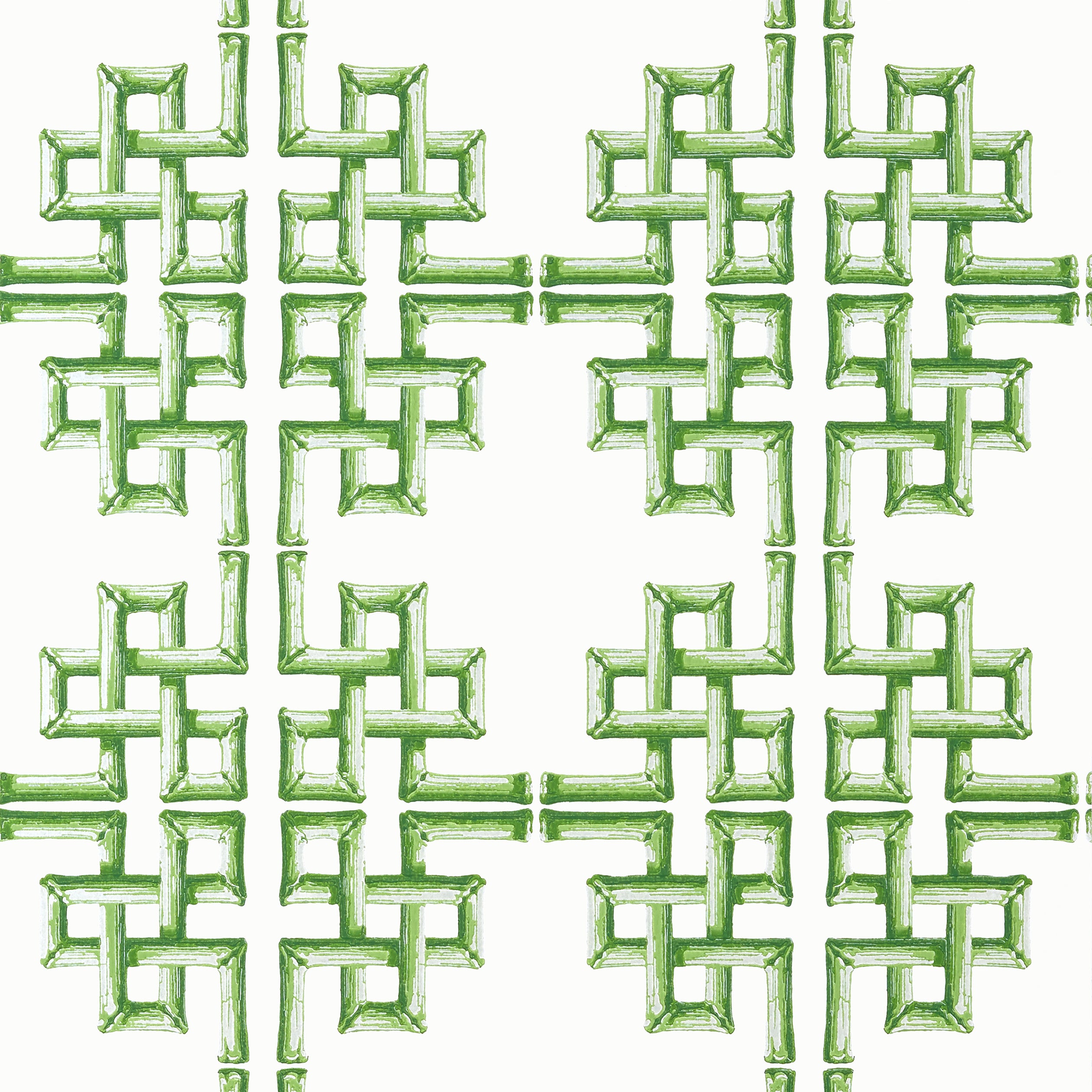 Thibaut Boca Bamboo Behang T13900 - Green