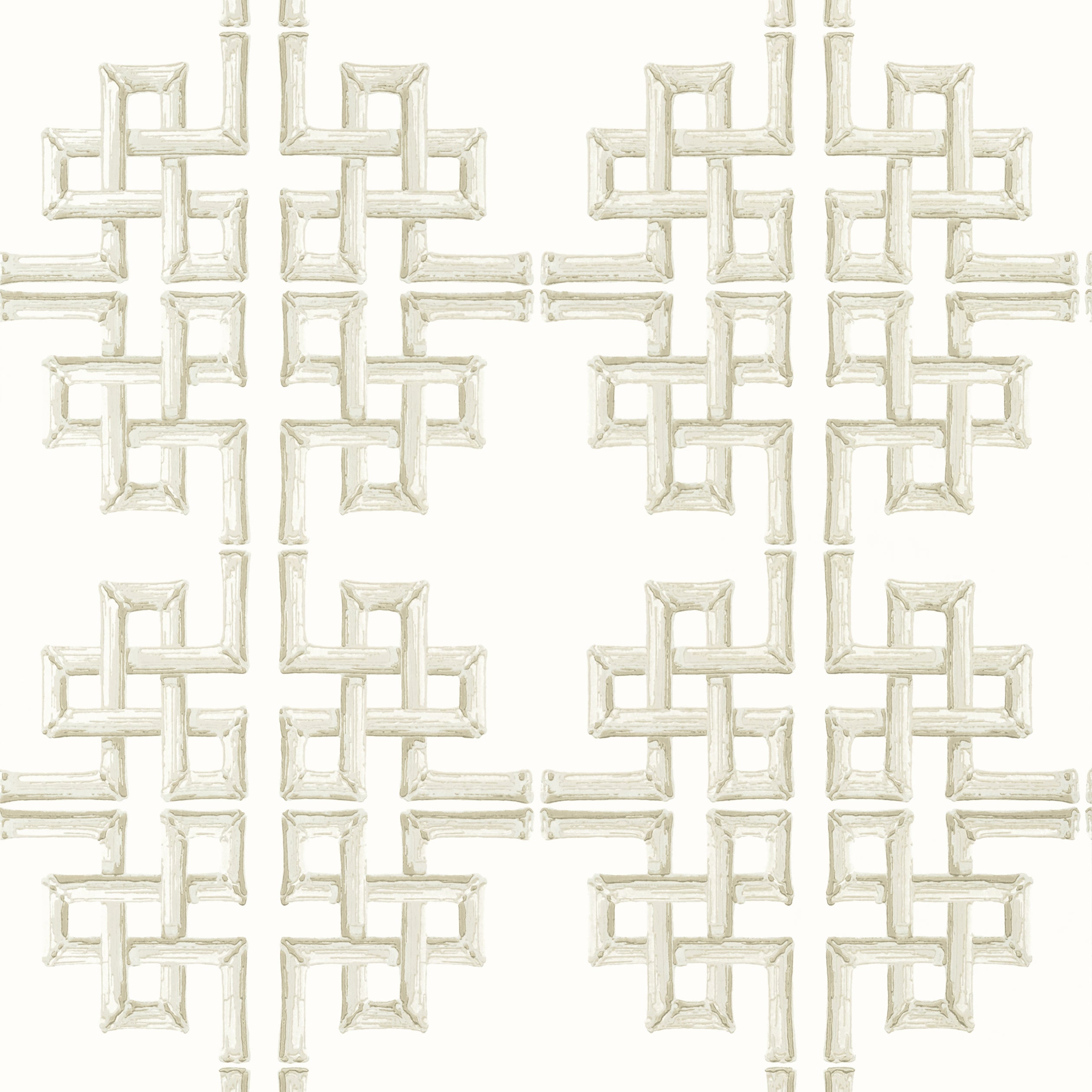 Thibaut Boca Bamboo Behang T13905 - Beige