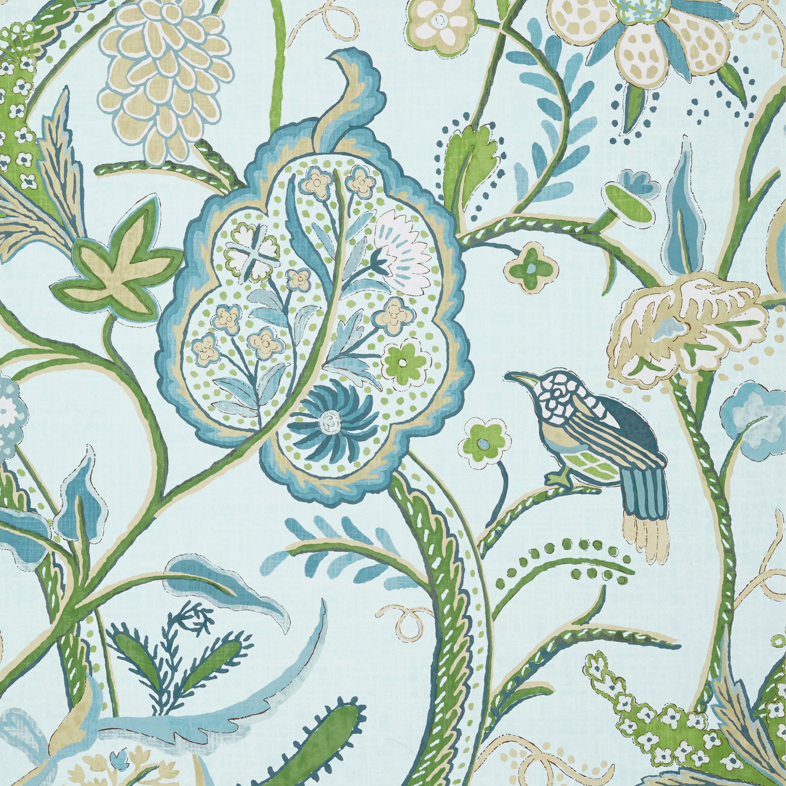 Thibaut Windsor Behang T14304 - Spa Blue