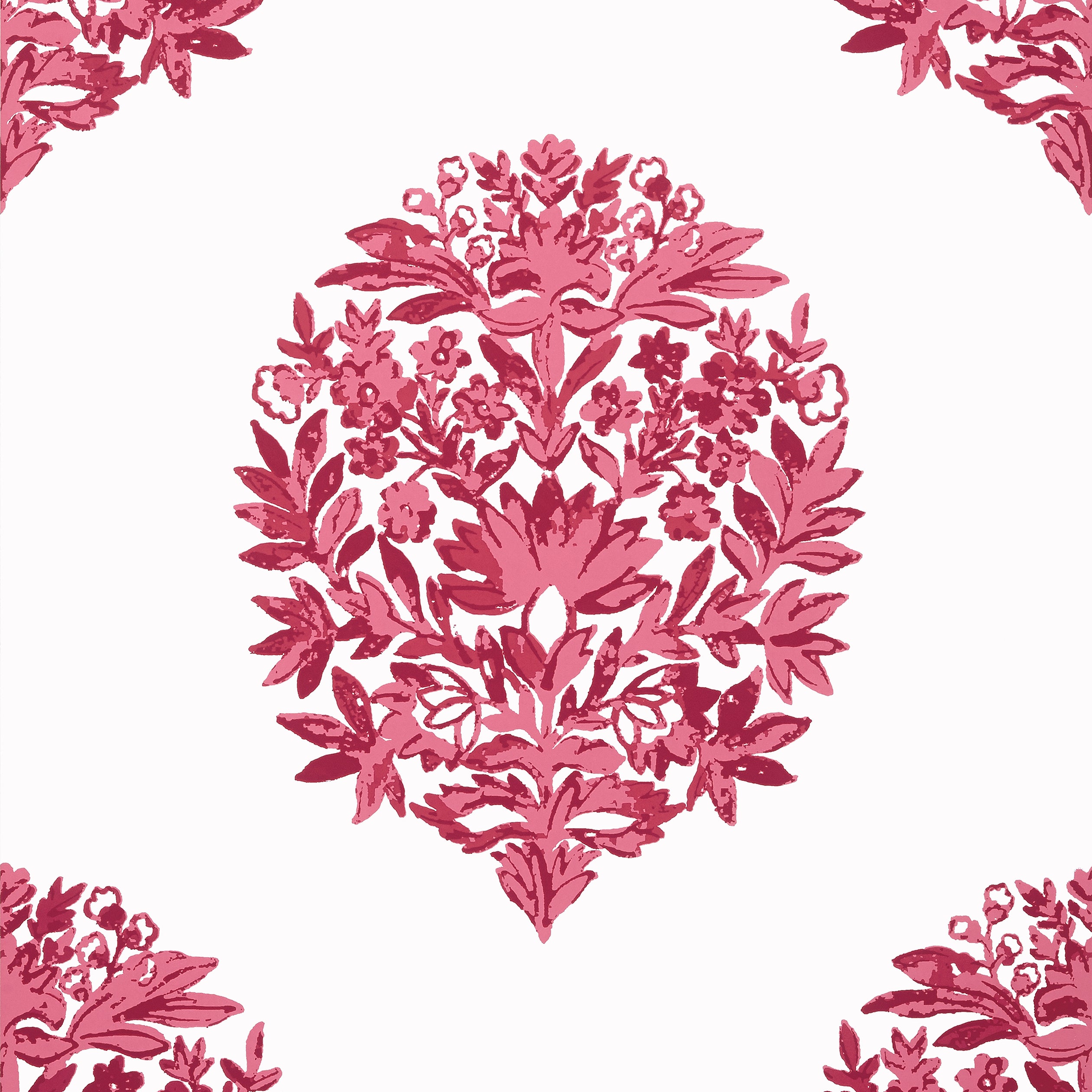 Thibaut Ridgefield Behang T14321 - Pink