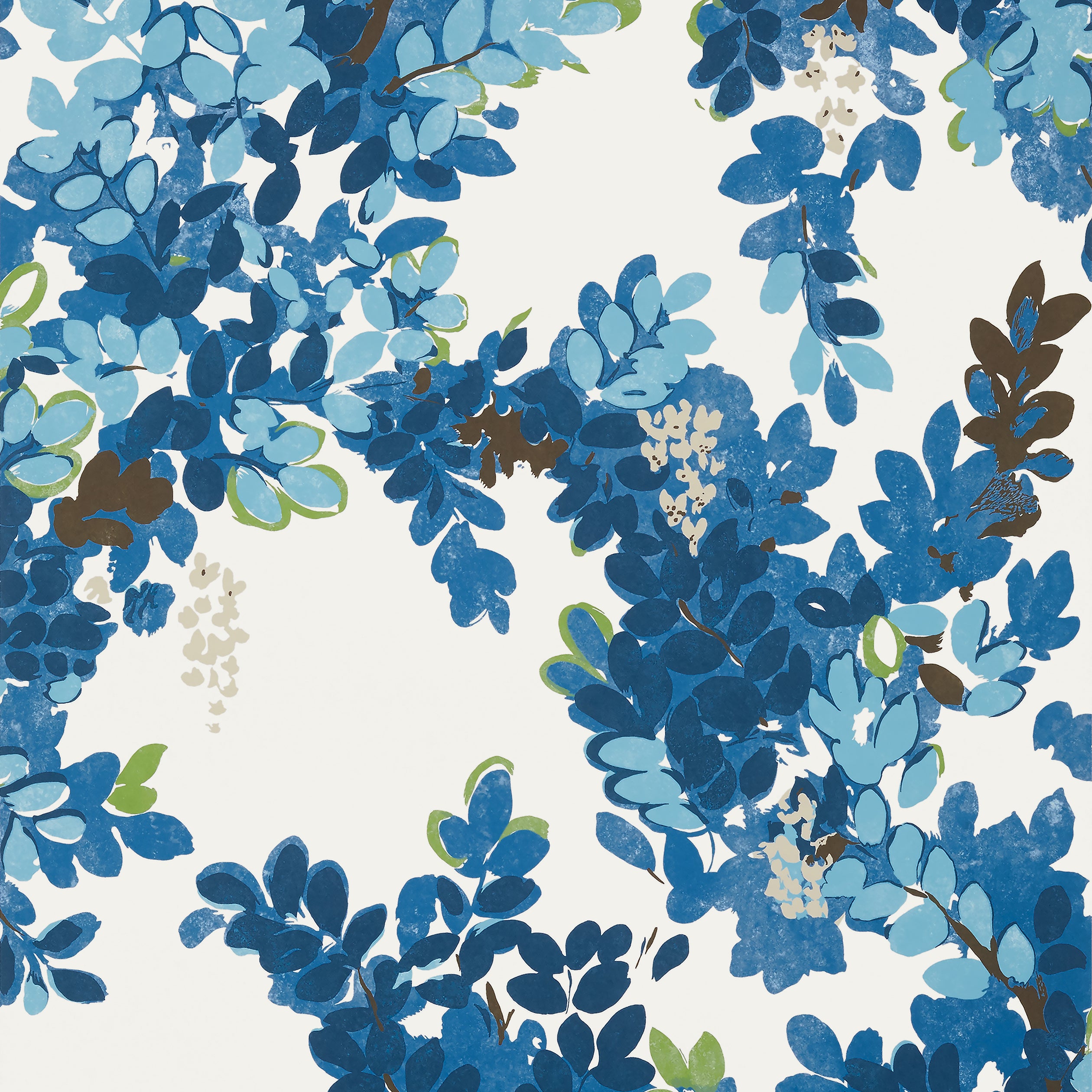 Thibaut Central Park Behang T14330 - Blue and Green