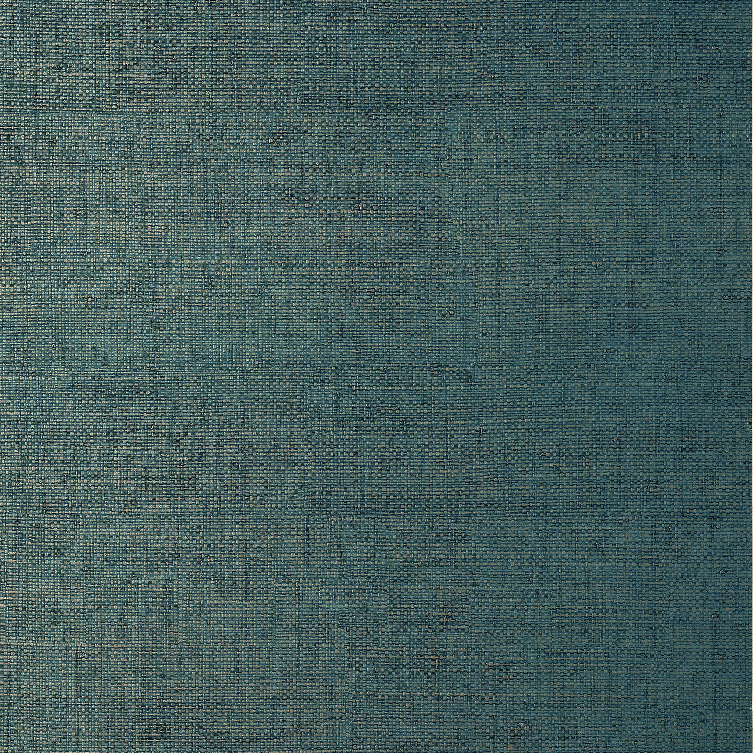 Thibaut Bankun Raffia Behang T14514 - Peacock