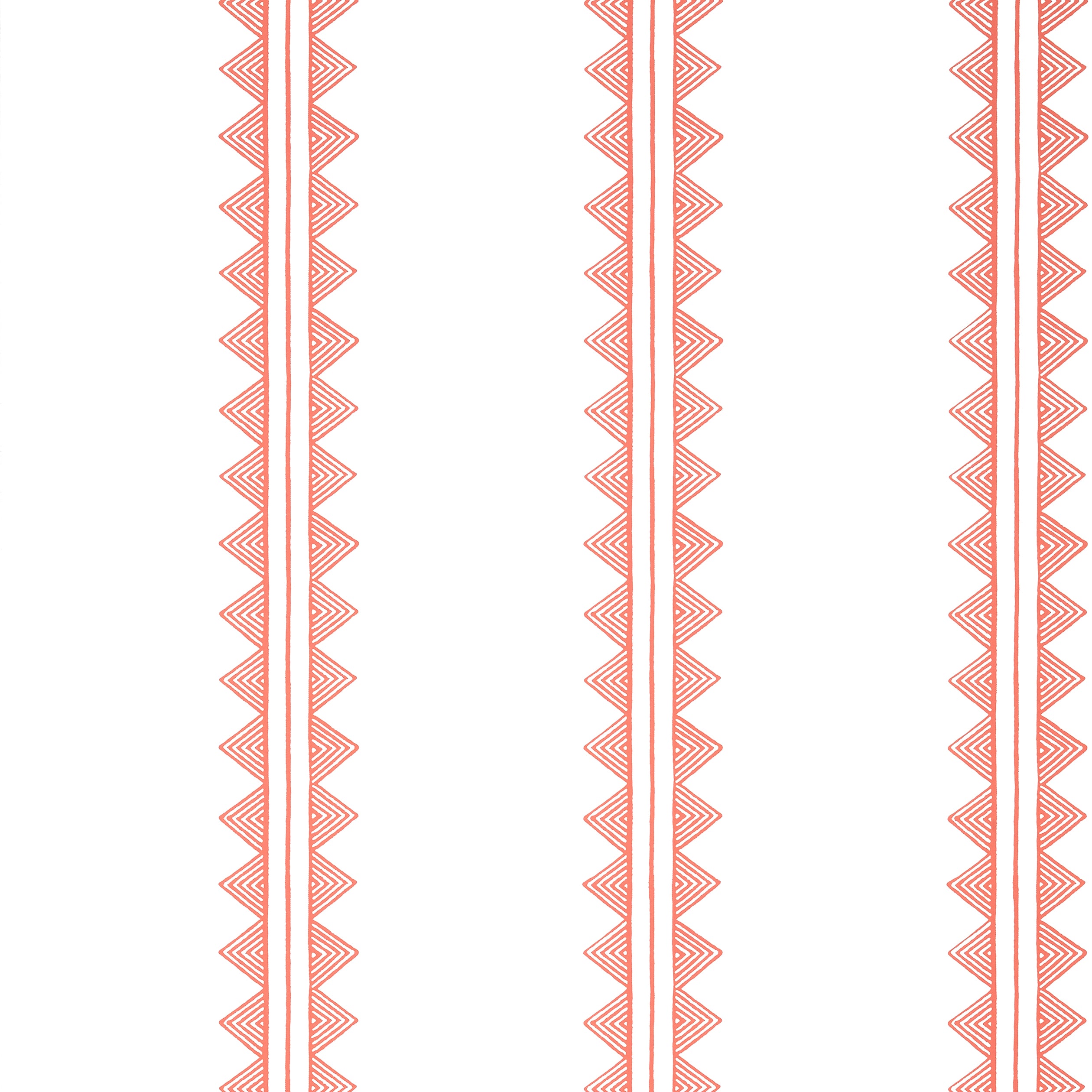 Thibaut Agave Stripe Behang T16231 - Coral