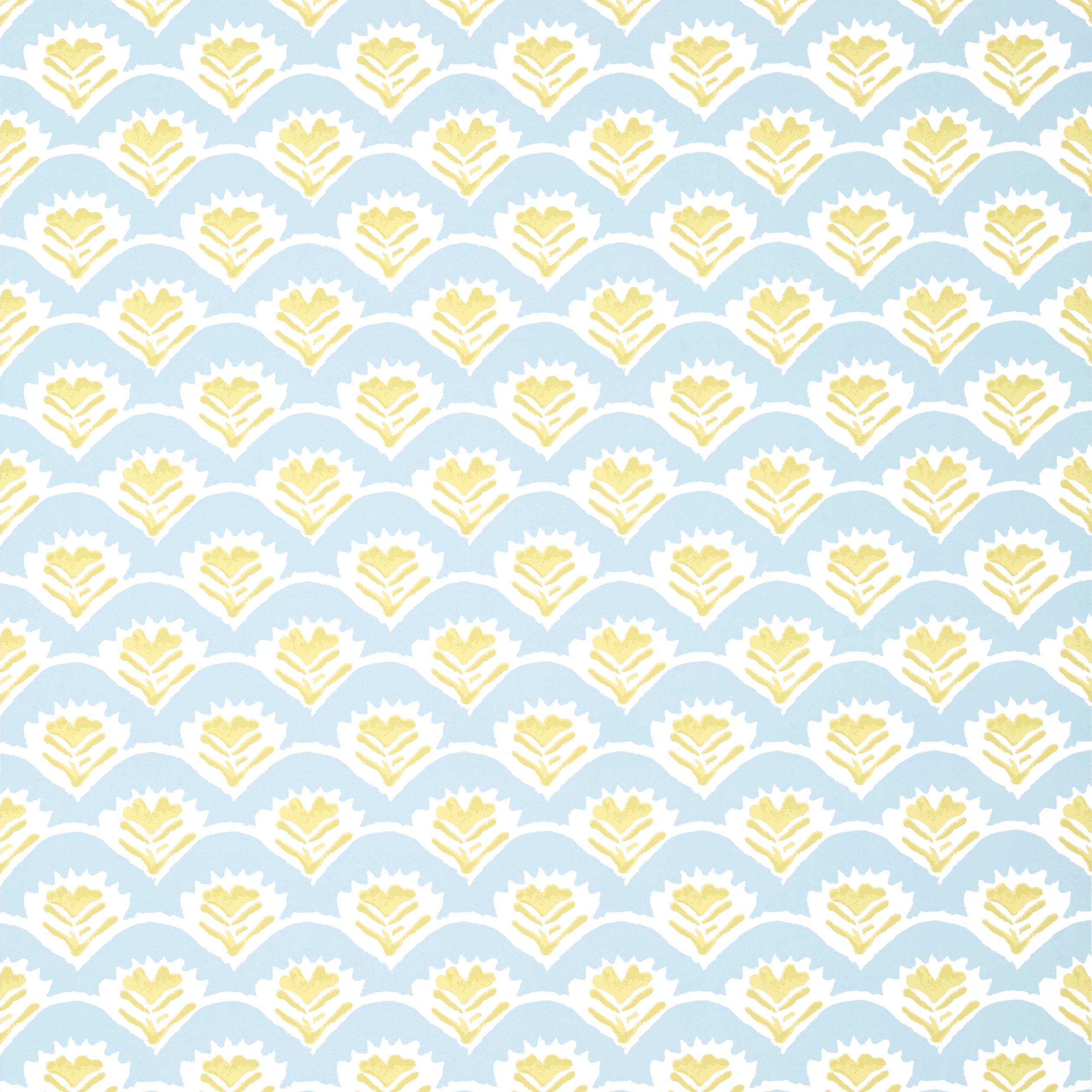 Thibaut Emily Behang T16253 - Yellow and Blue