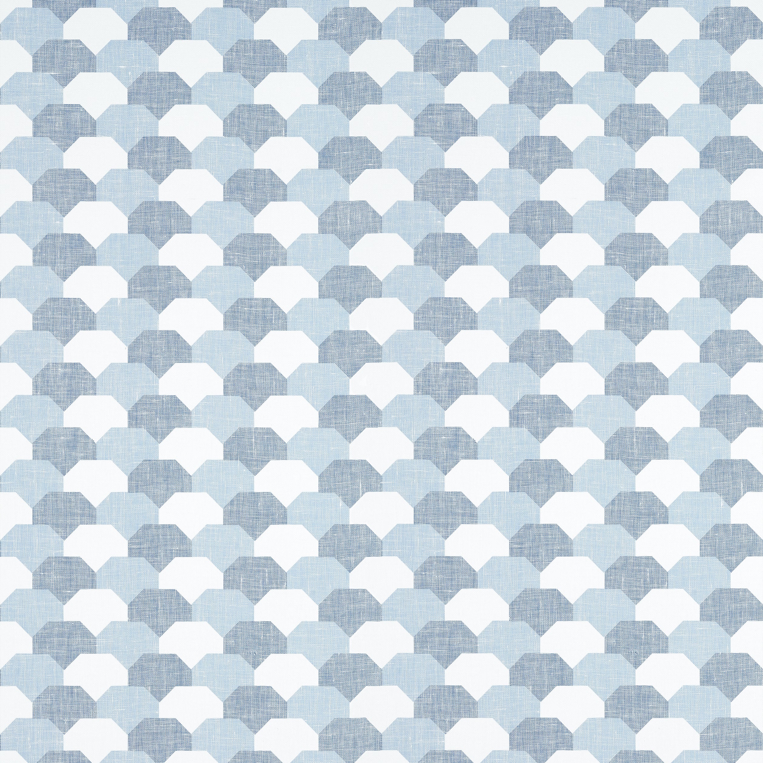 Thibaut Hidden Hills Behang T27010 - Navy and White